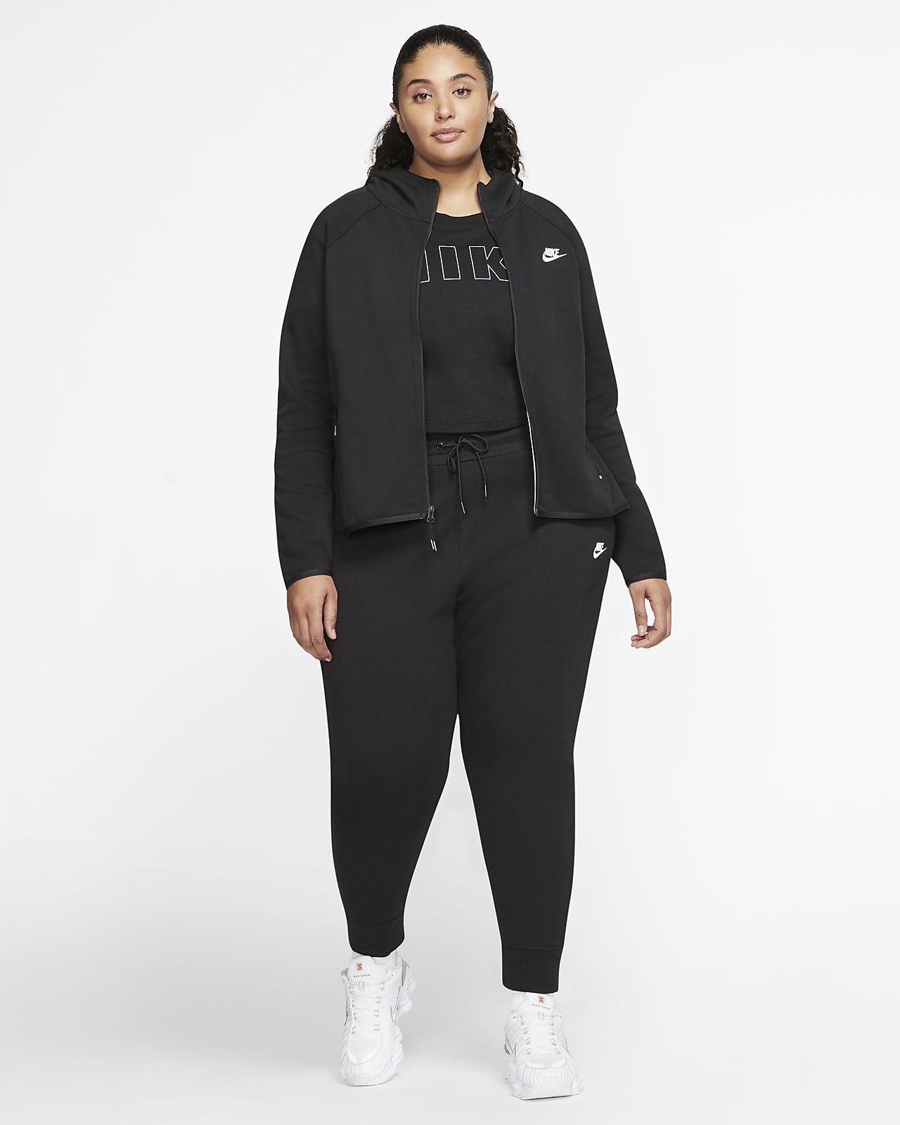 women's plus size nike tracksuit