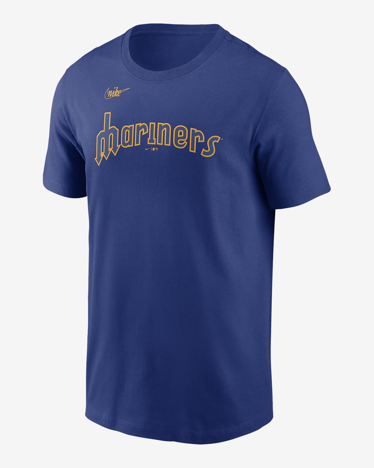 Seattle Mariners Cooperstown Wordmark Men's Nike MLB T-Shirt