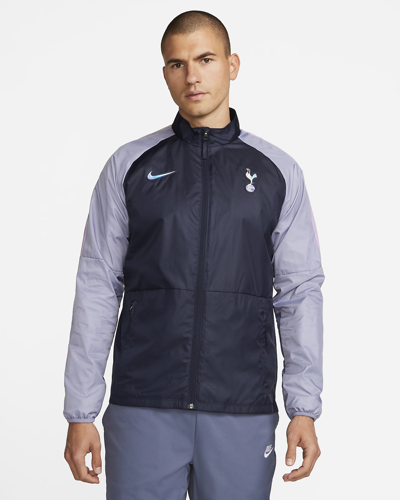 Tottenham Hotspur Repel Academy AWF Nike Fußball-Jacke für Herren