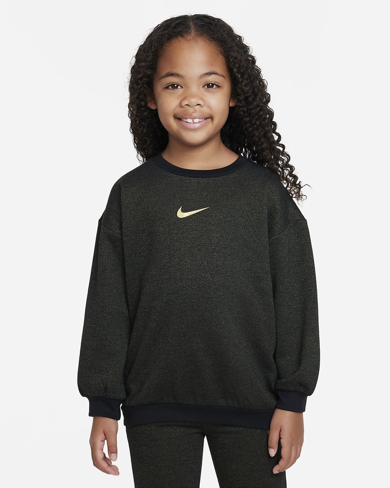 Nike Speckled Fleece Crew Little Kids' Crew