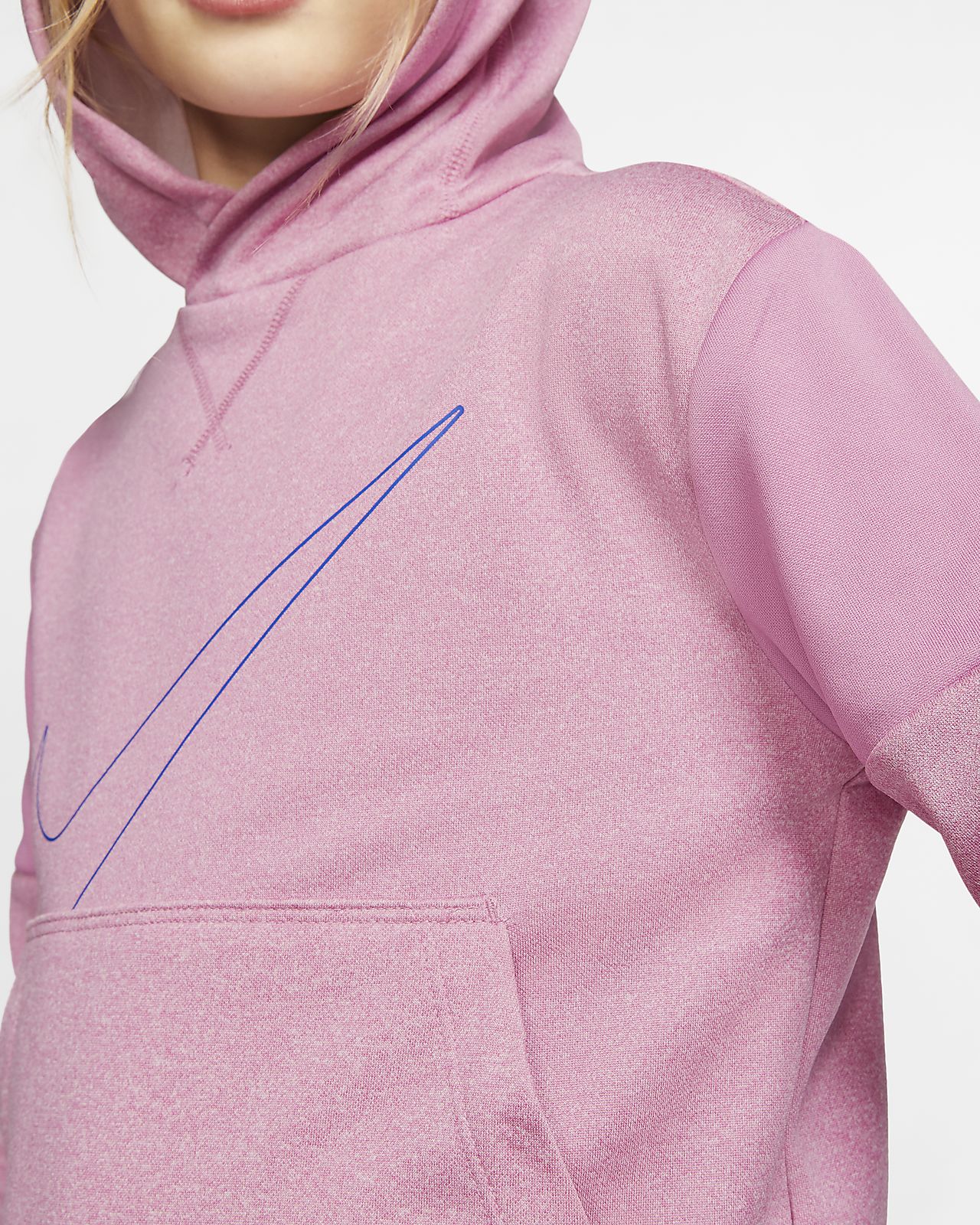 nike therma graphic fleece hoody