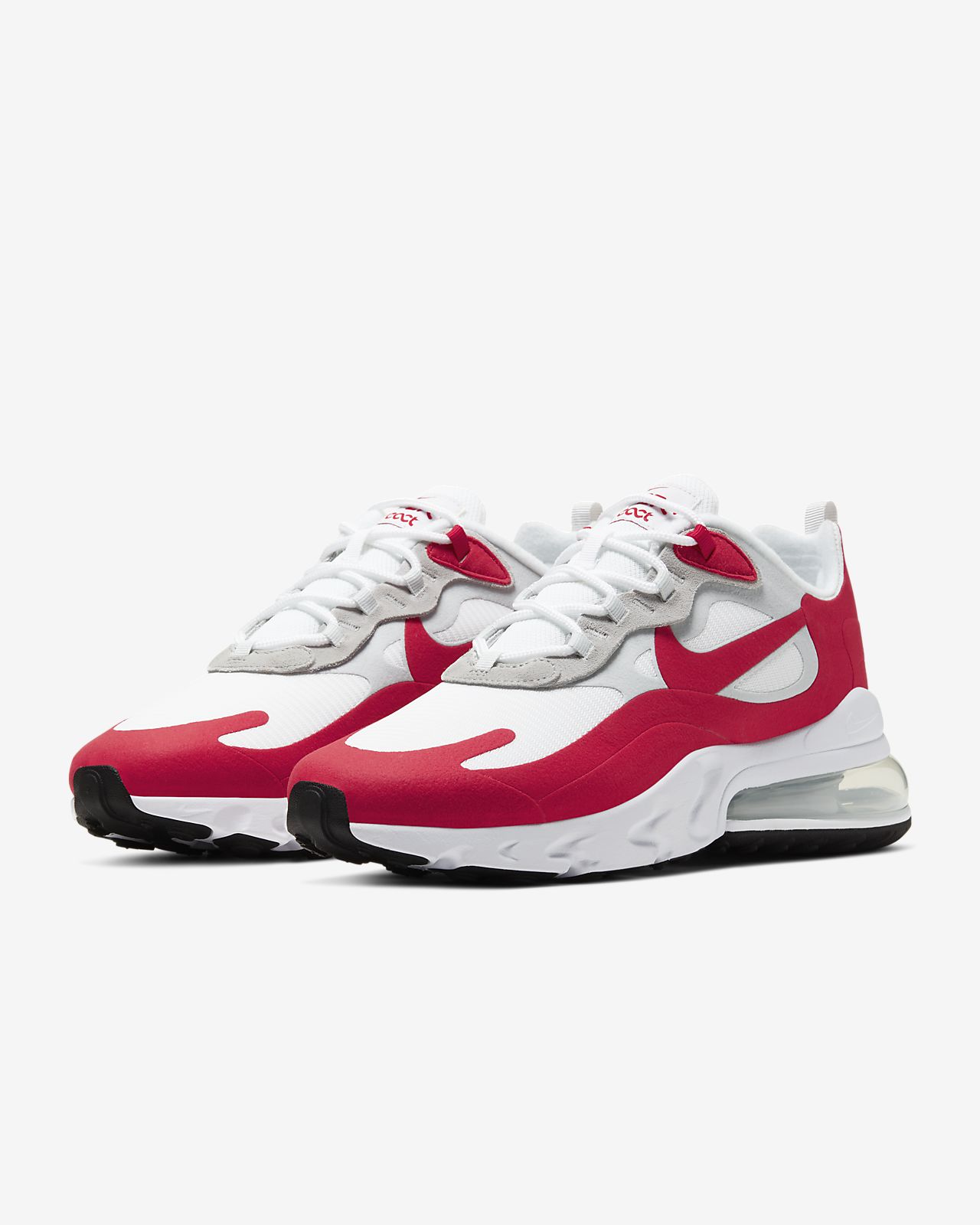 nike 270 red and white