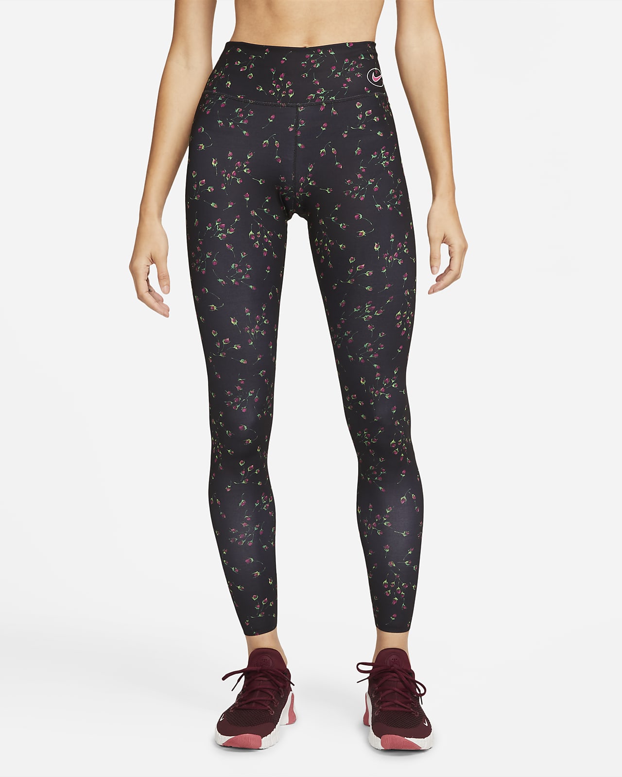 Legging imprimé taille mi-haute Nike Dri-FIT One Luxe Icon Clash pour Femme
