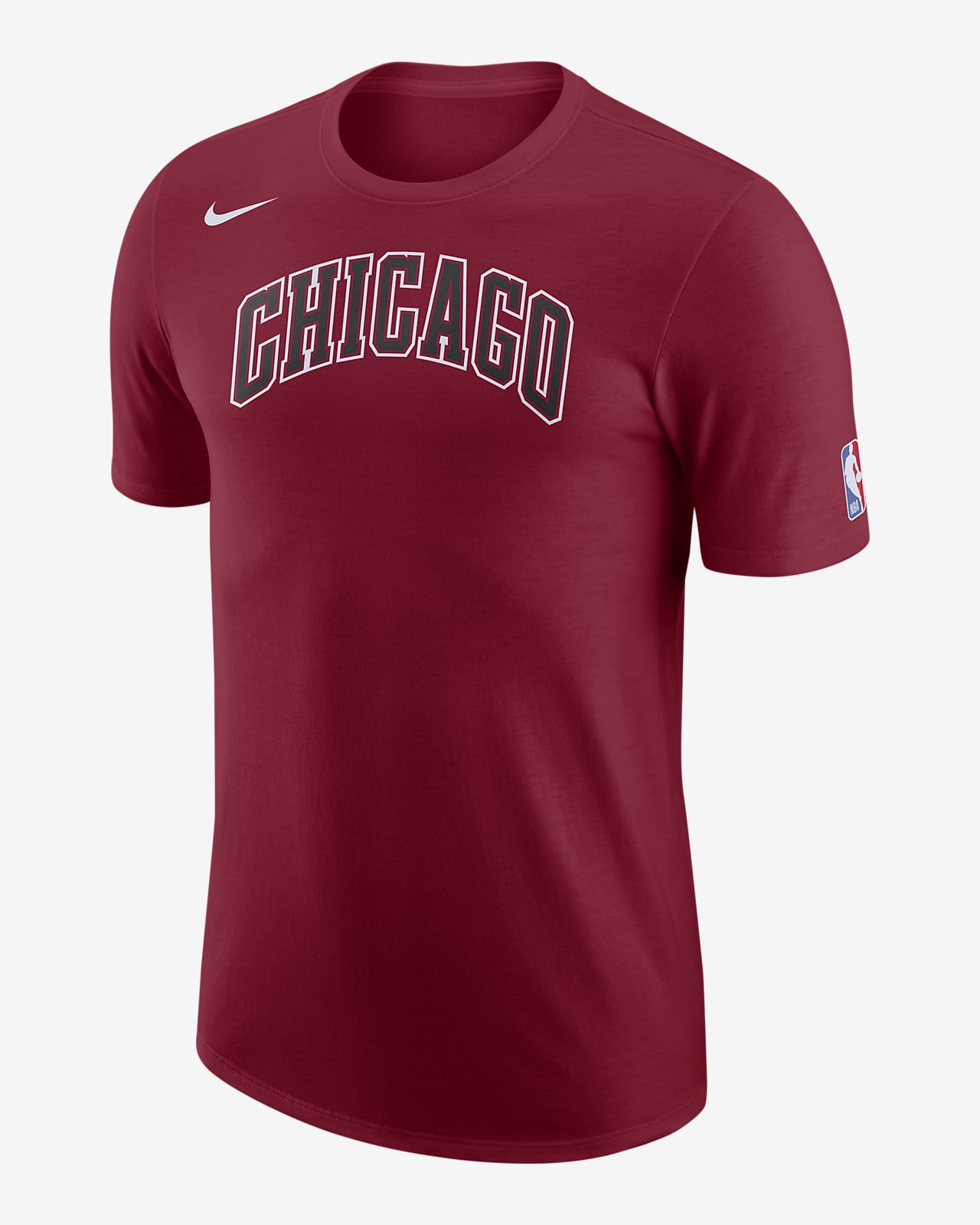 Chicago Bulls City Edition Men's Nike NBA Logo T-Shirt. Nike SE