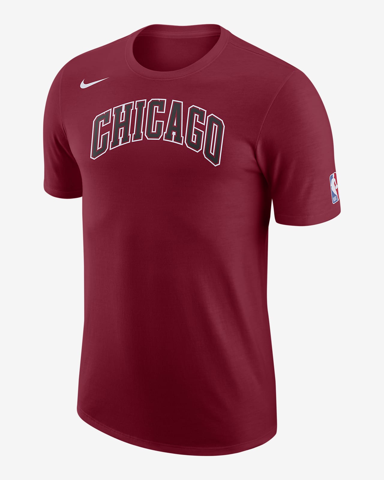 Chicago Bulls City Edition Men's Nike NBA Logo T-Shirt. Nike SA