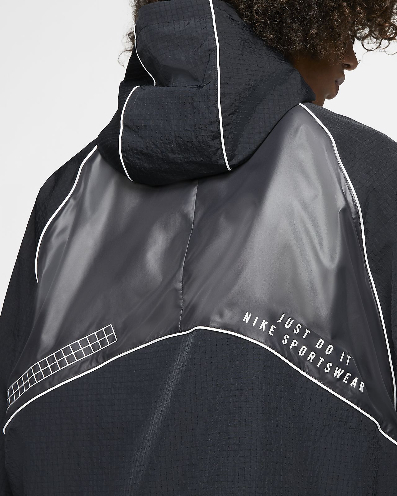 nike just do it woven jacket