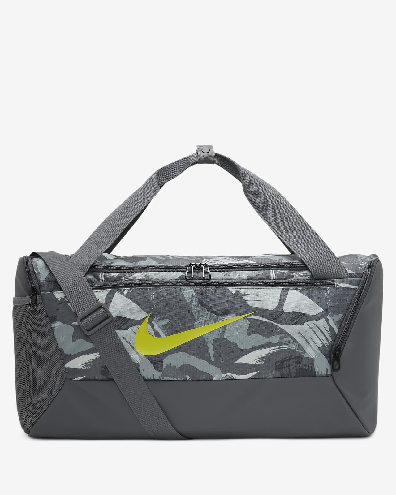 Nike Brasilia Printed Duffel Bag (Small, 41L). Nike DK