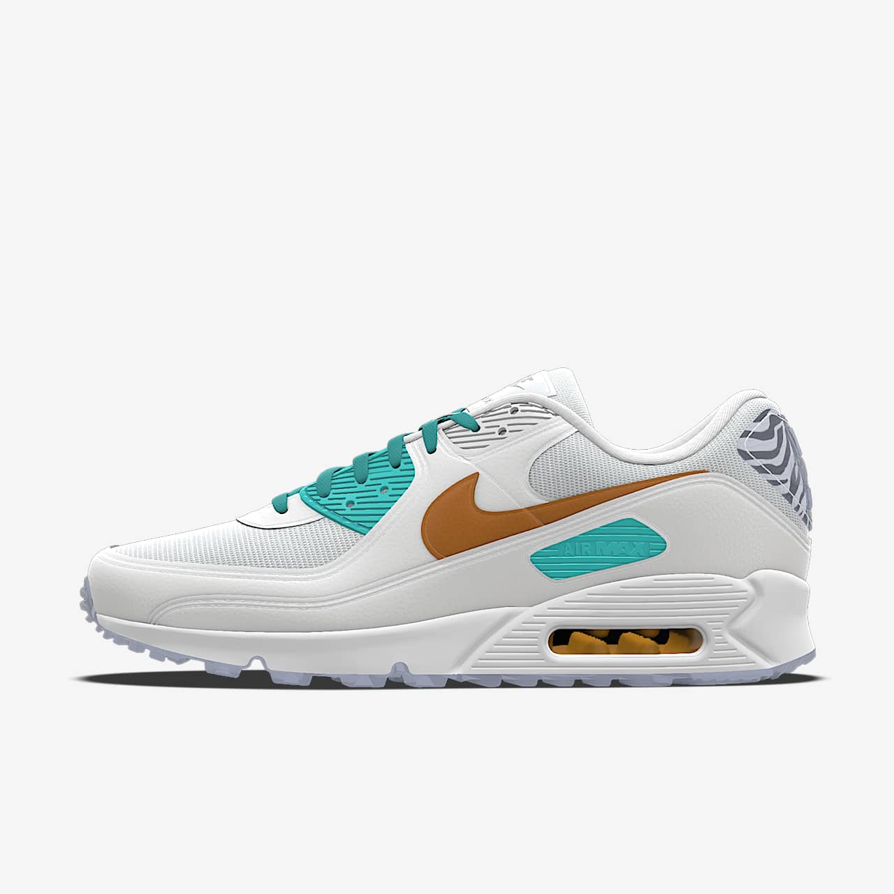 Specialdesignad sko Nike Air Max 90 By You för män