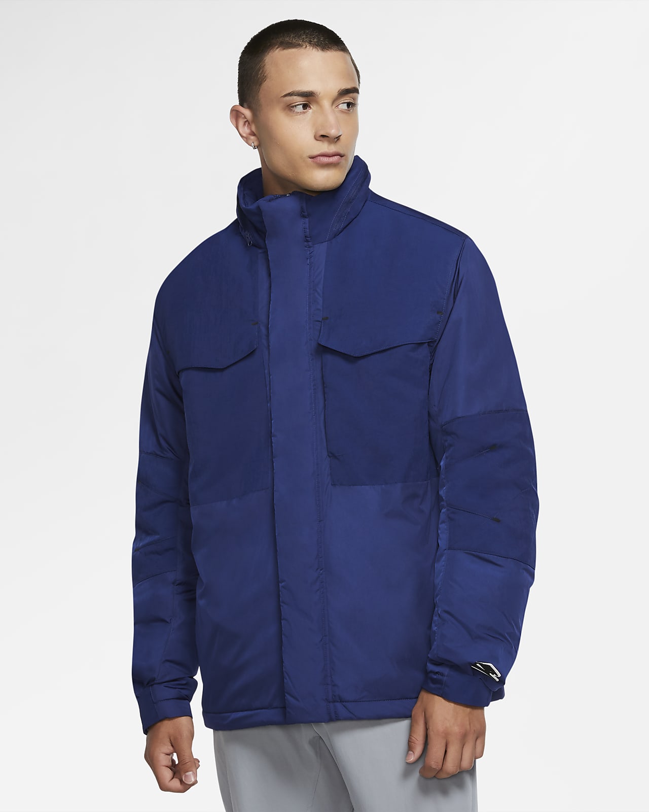Jacken Nike Sportswear Men's Woven M65 Jacket Midnight Navy/ Midnight Navy