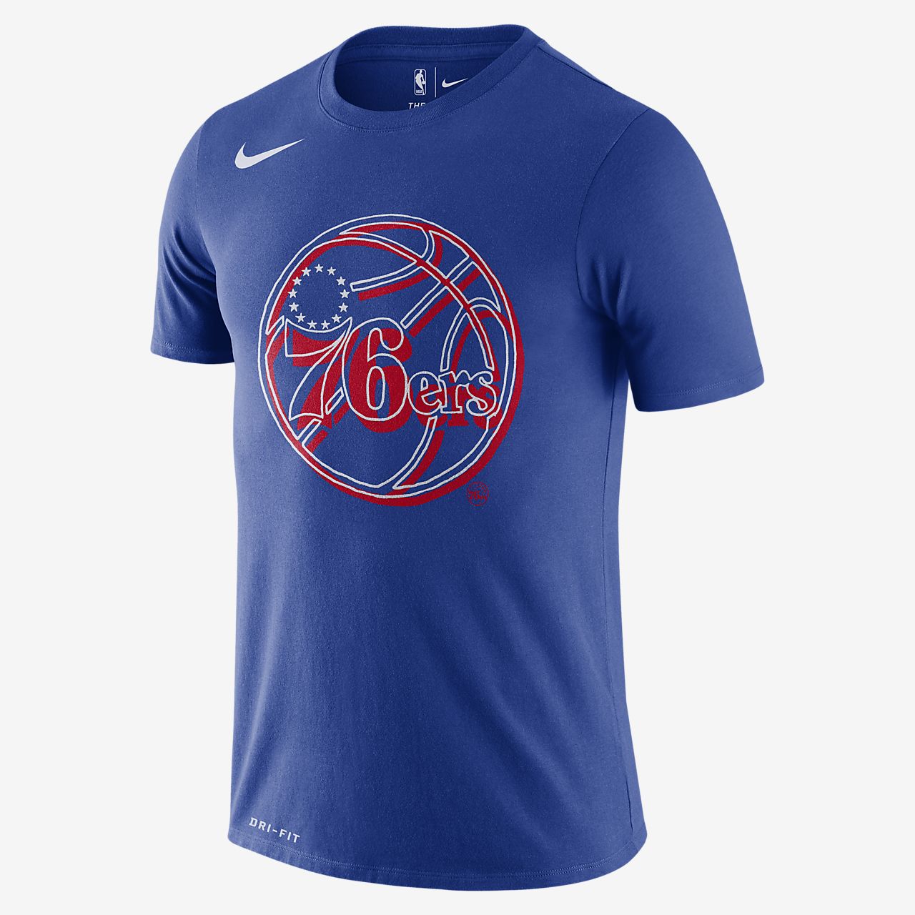 nike sixers t shirt