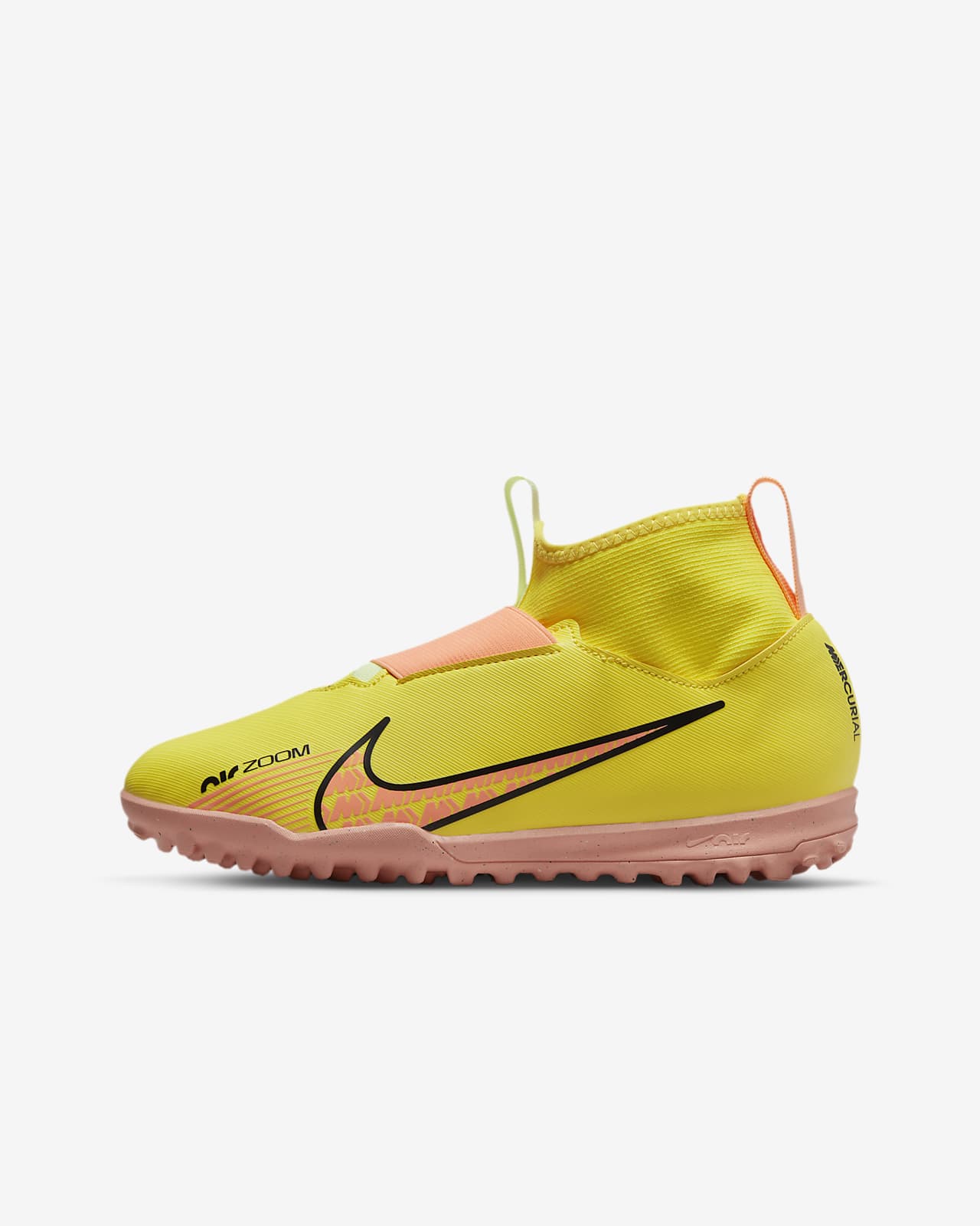 Ποδοσφαιρικά παπούτσια για χλοοτάπητα Nike Jr. Zoom Mercurial Superfly 9 Academy TF για μικρά/μεγάλα παιδιά