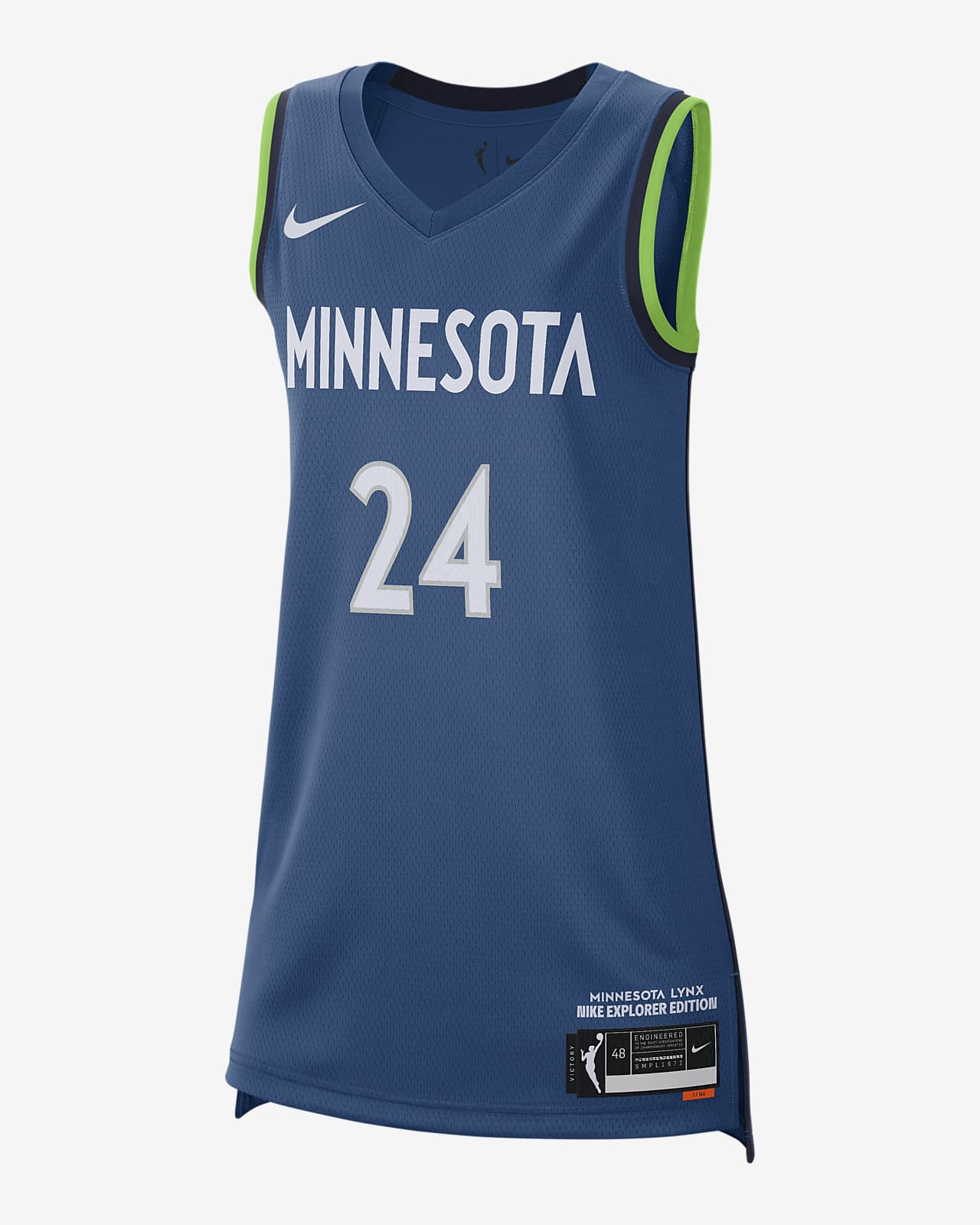 Camiseta Nike Dri-FIT WNBA Victory para mujer Minnesota Lynx Explorer Edition