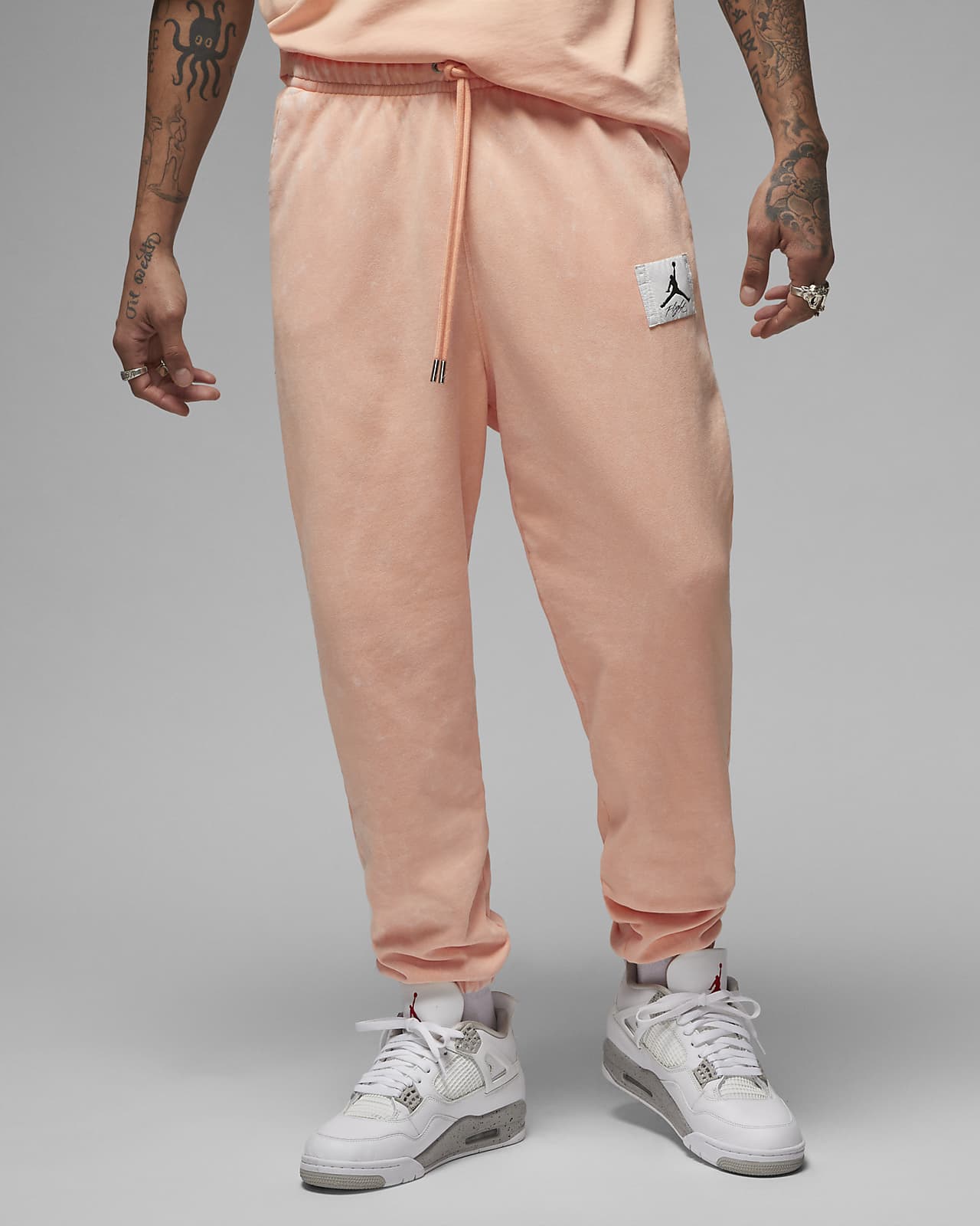 Jordan Flight Fleece Yıkanmış Erkek Eşofman Altı