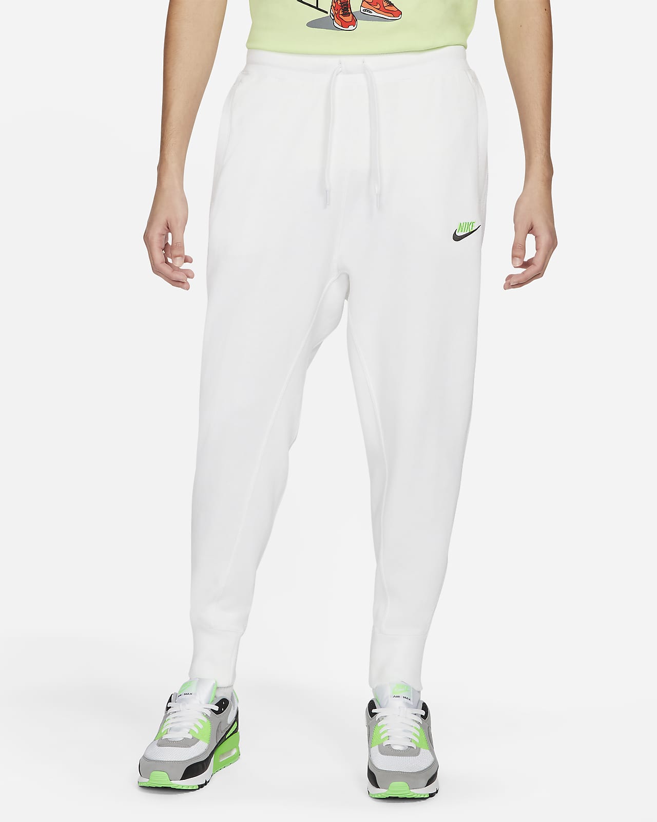 Pantalones de tejido Fleece clásico para hombre Nike Sportswear