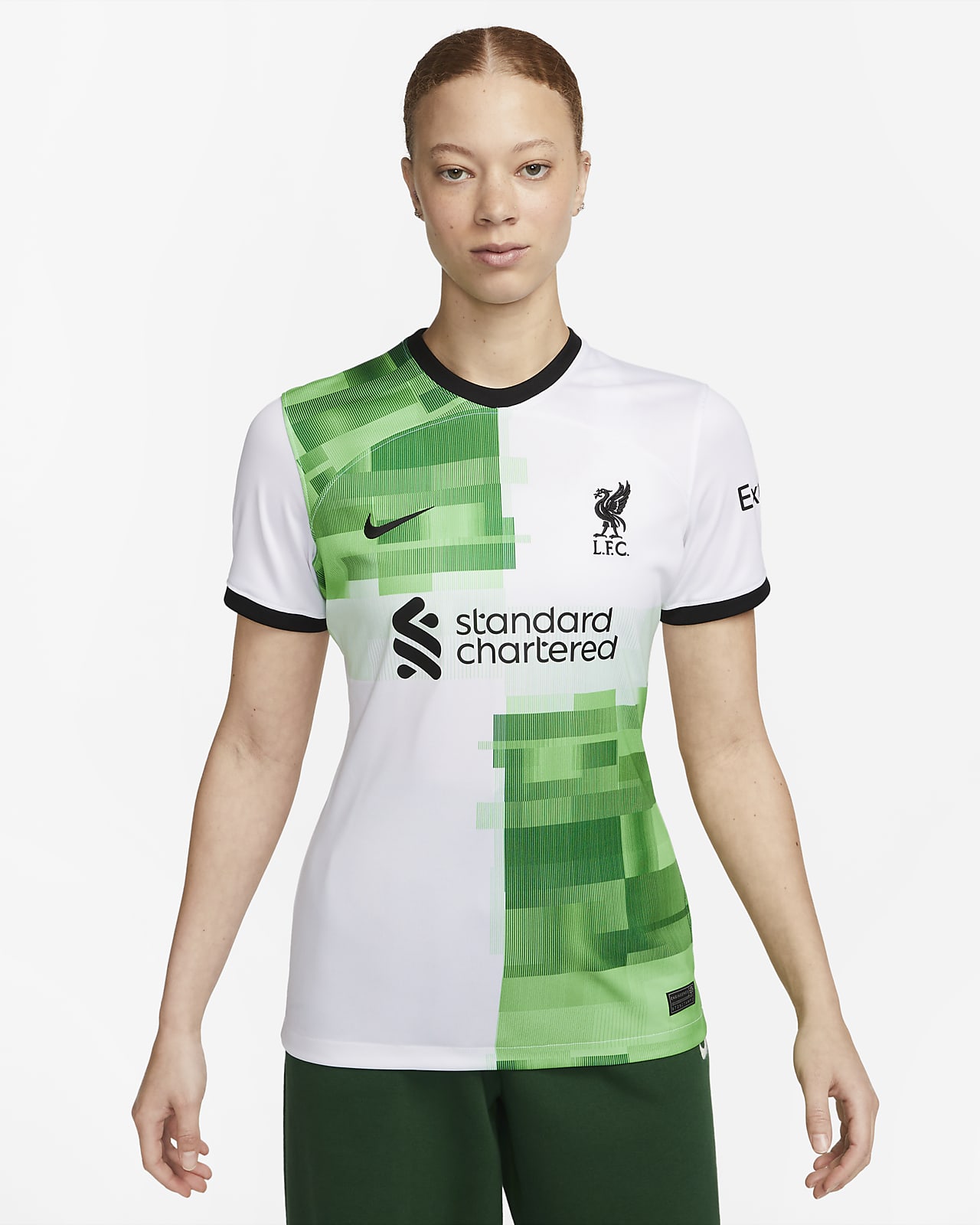 Liverpool FC 2023/24 Stadium Away Nike Dri-FIT Fußballtrikot für Damen
