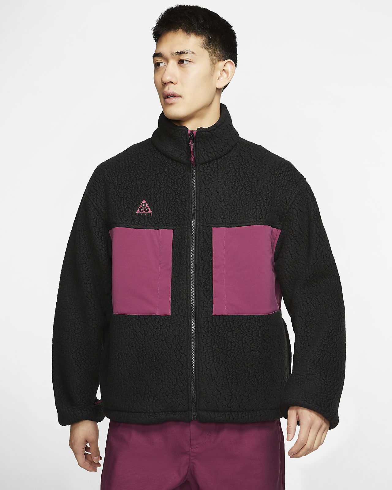 nike fleece jacket