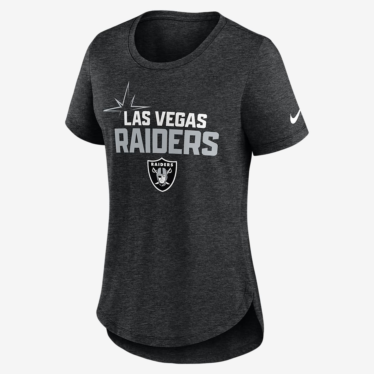 Playera para mujer Nike Local (NFL Las Vegas Raiders).