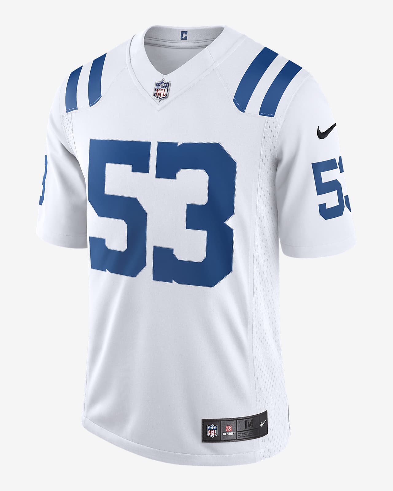 Jersey de fútbol americano edición limitada para hombre NFL Indianapolis Colts Nike Speed Machine (Darius Leonard)