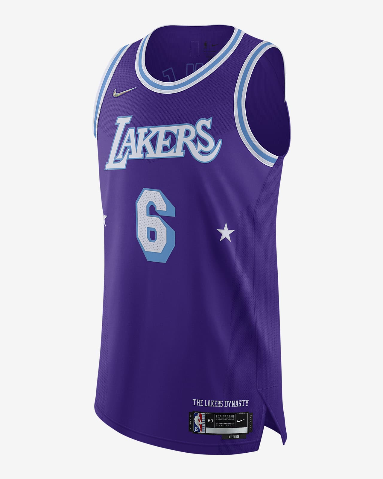 Maillot Nike Dri-FIT ADV NBA Authentic Los Angeles Lakers City Edition