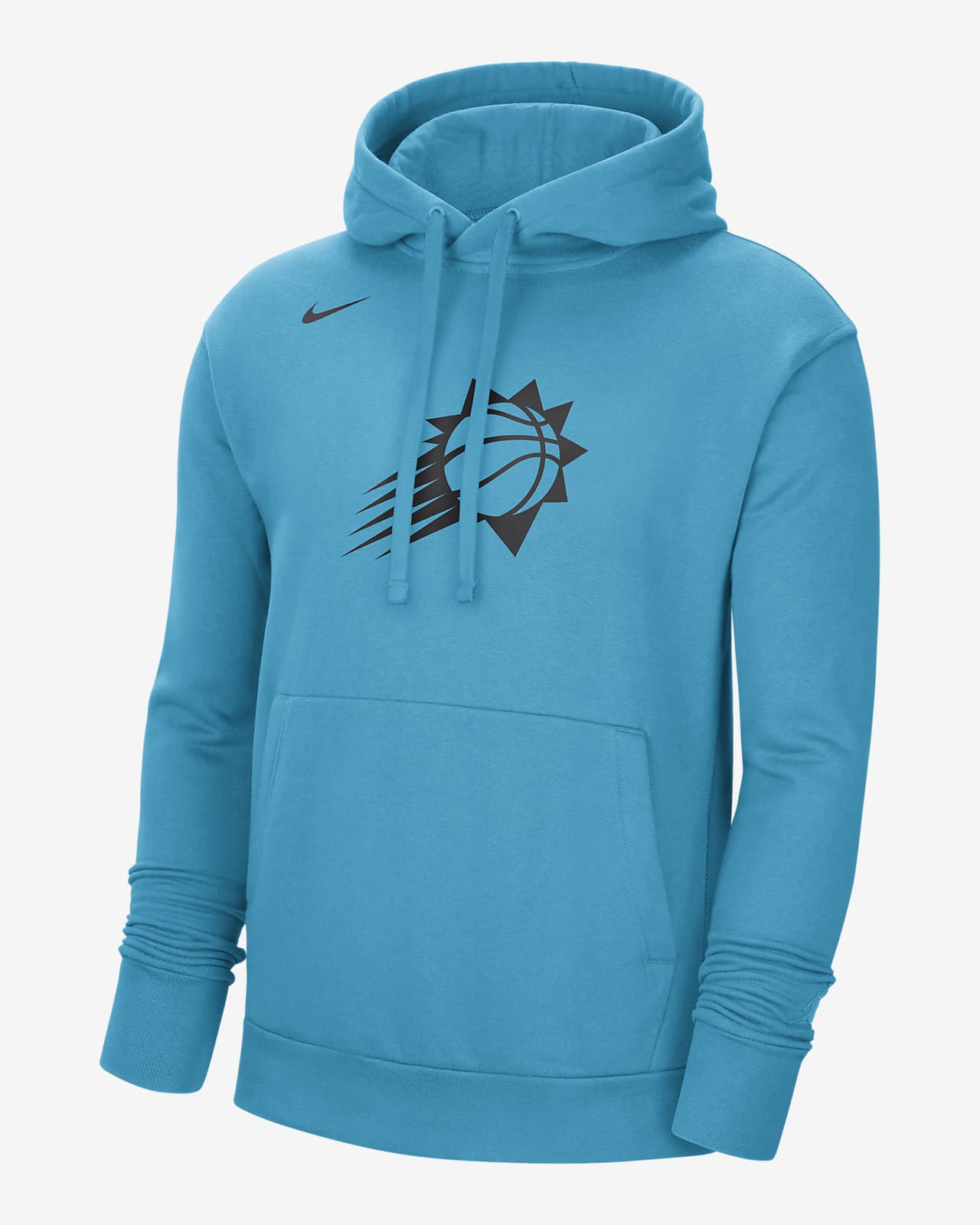 Hoodie pullover de lã cardada NBA Nike Phoenix Suns City Edition para homem