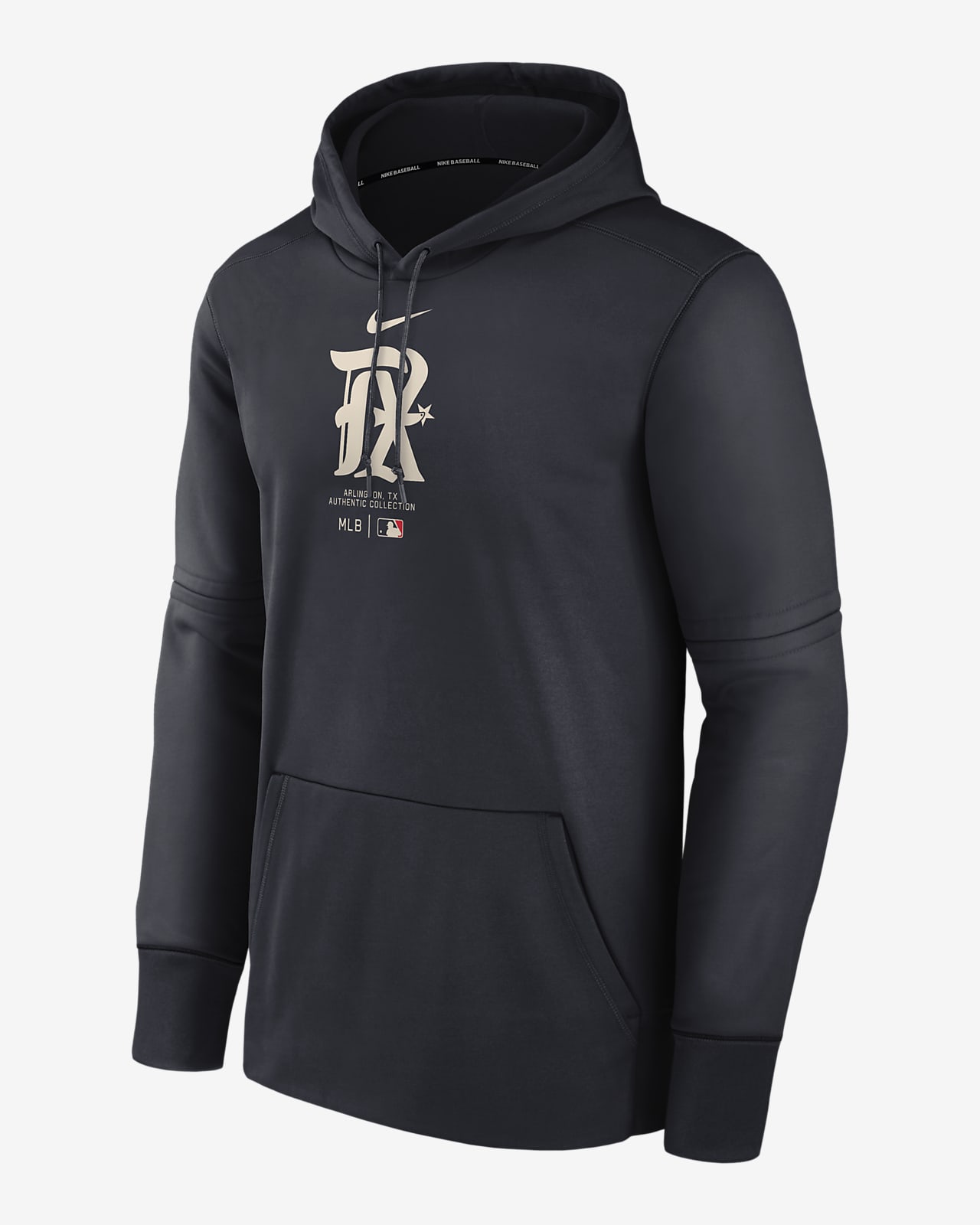 Texas Rangers City Connect Practice Men's Nike Therma MLB Pullover ...