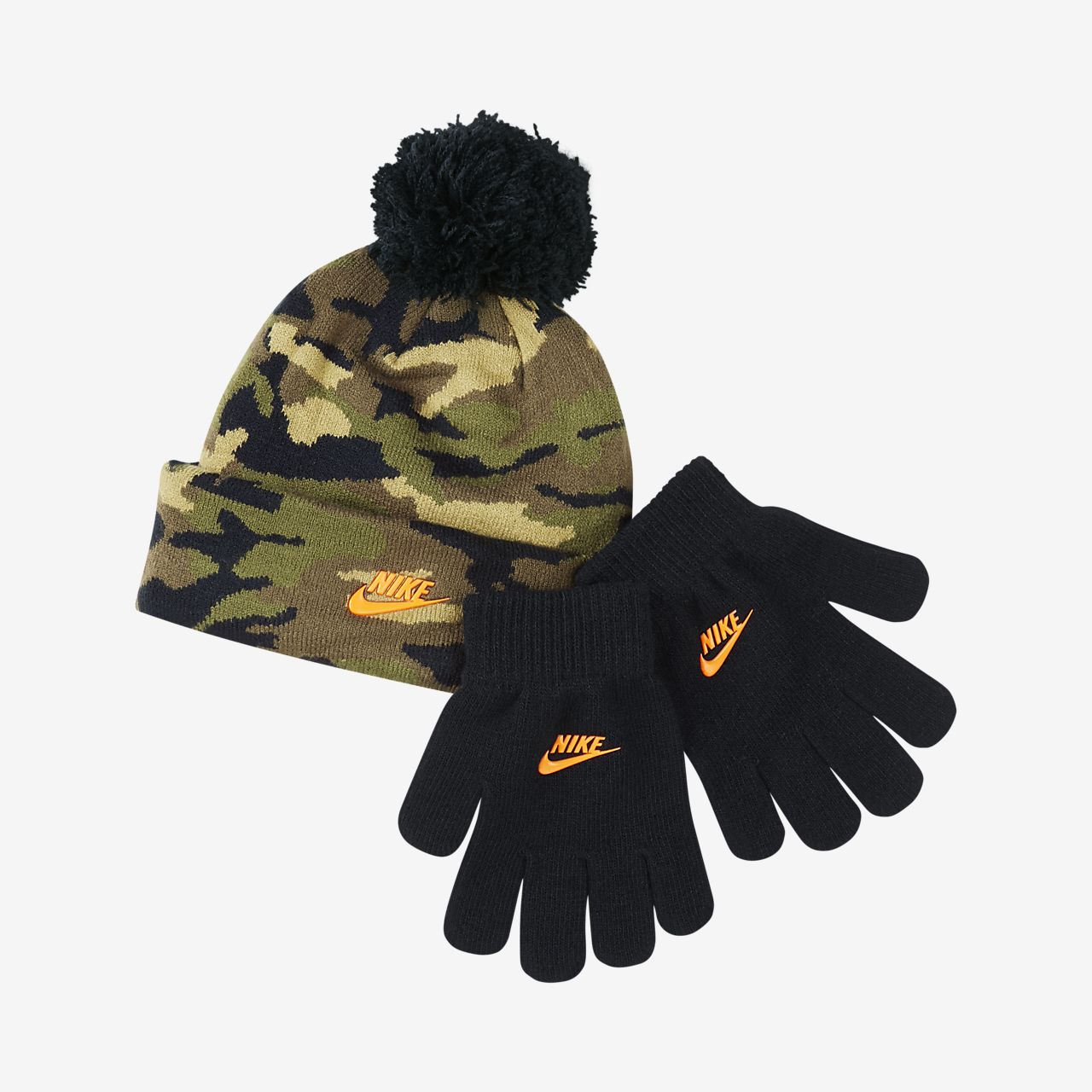 Nike Younger Kids' Beanie and Gloves 