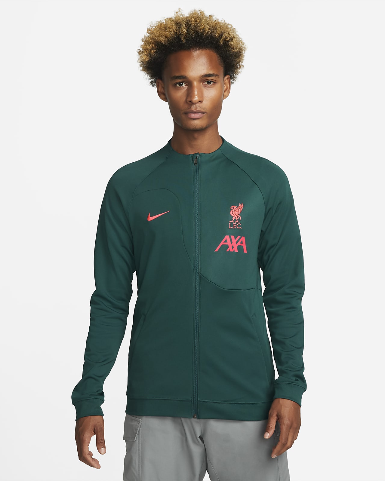 Liverpool FC Academy Pro Nike Fußball-Jacke für Herren