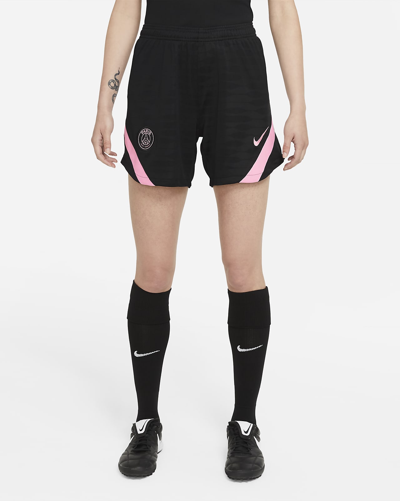 Paris Saint-Germain Strike Away Women's Nike Dri-FIT Knit Football Shorts