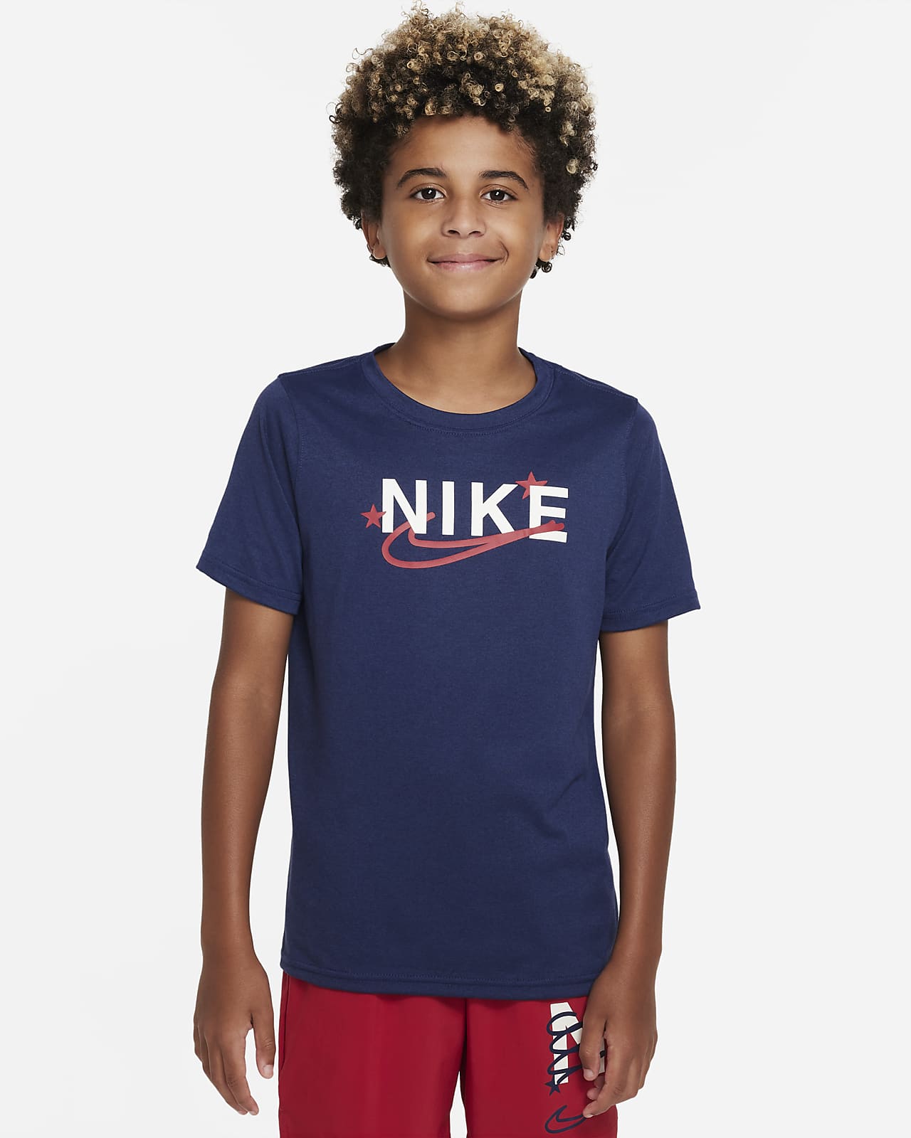 Nike Dri-FIT Older Kids' (Boys') Training T-Shirt. Nike SI