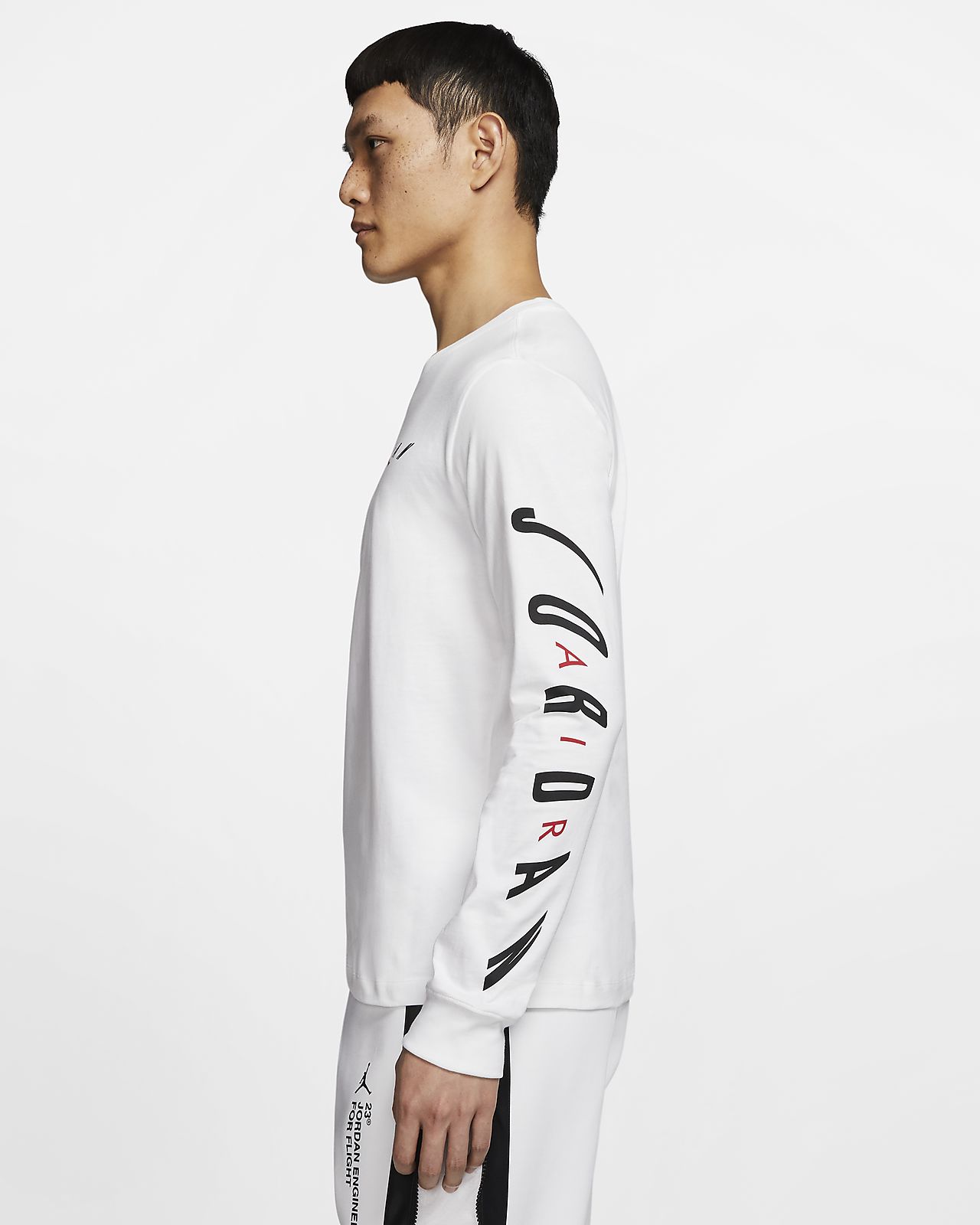 jordan white long sleeve