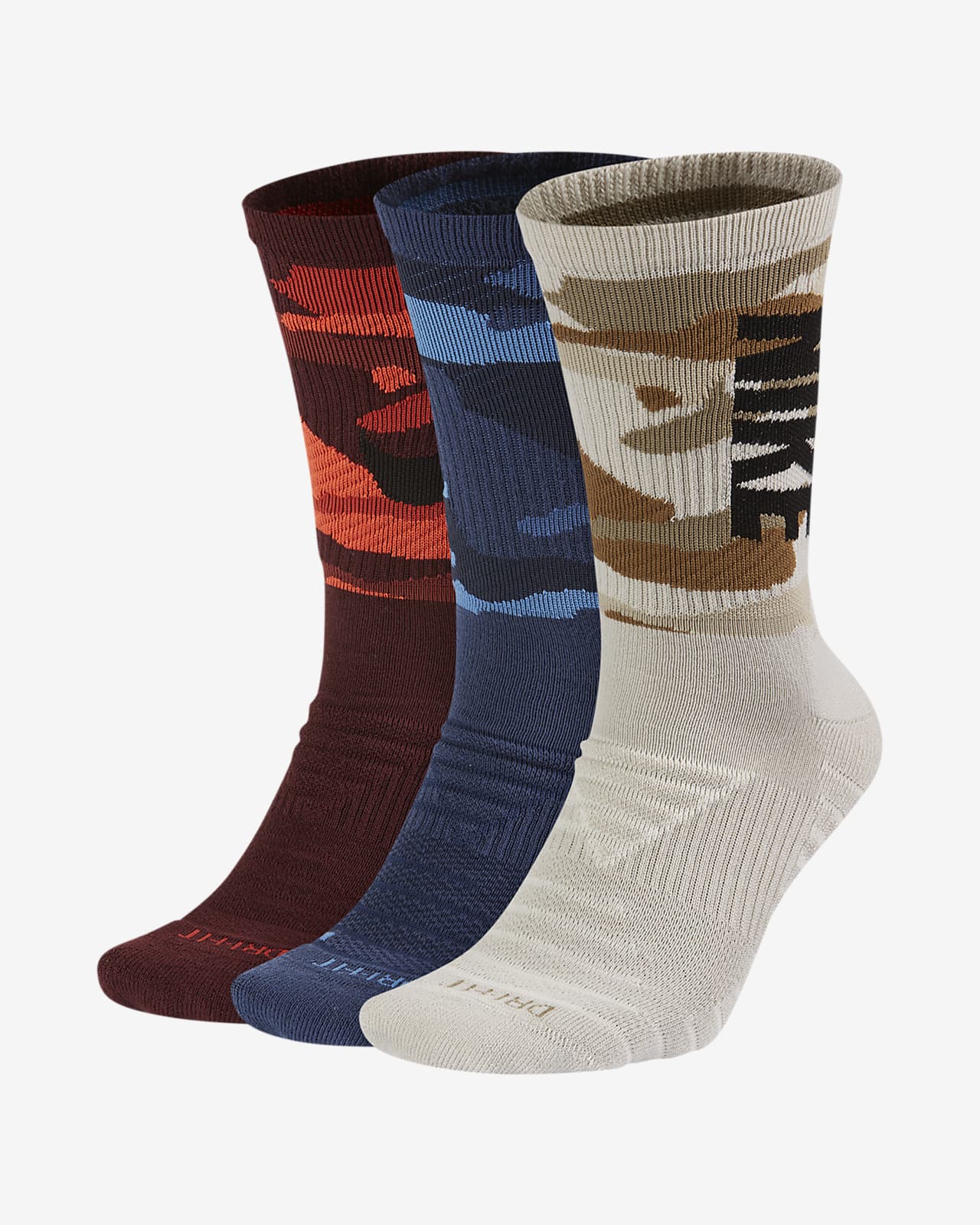nike everyday crew max cushion 3 pair