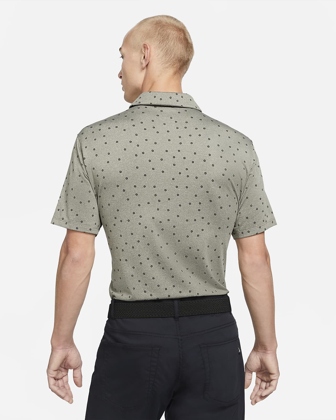 nike men's vapor print golf polo