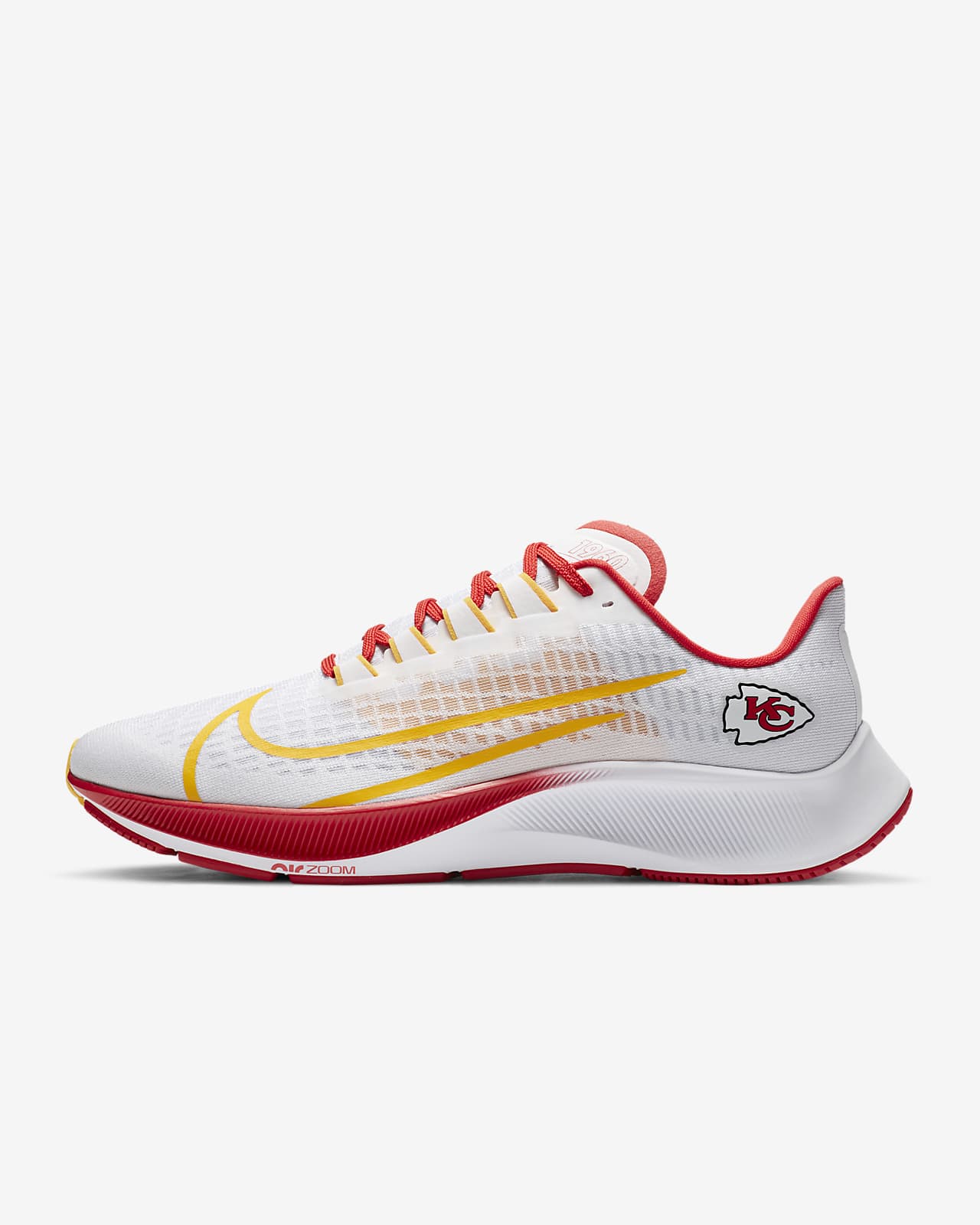 Nike Air Zoom Pegasus 37 (Kansas City Chiefs) Running Shoe. Nike.com