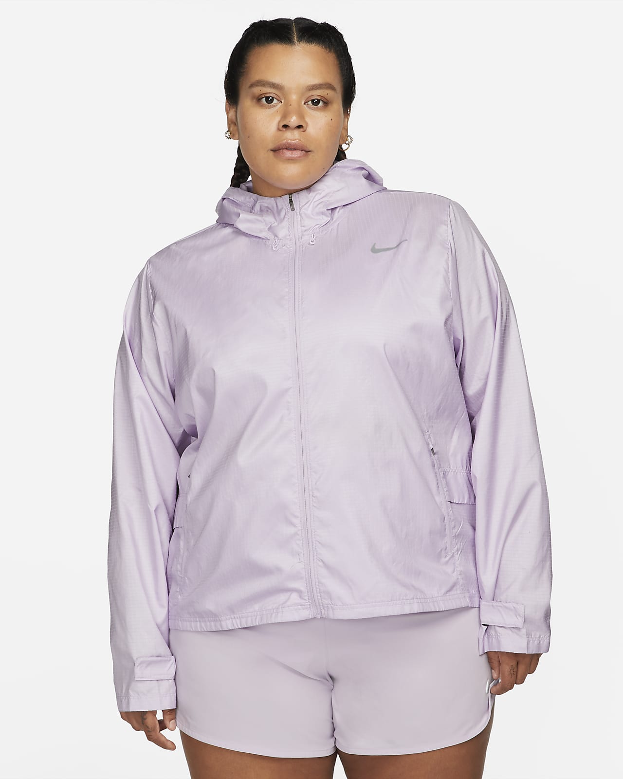 Nike Essential Kadın Koşu Ceketi (Büyük Beden)