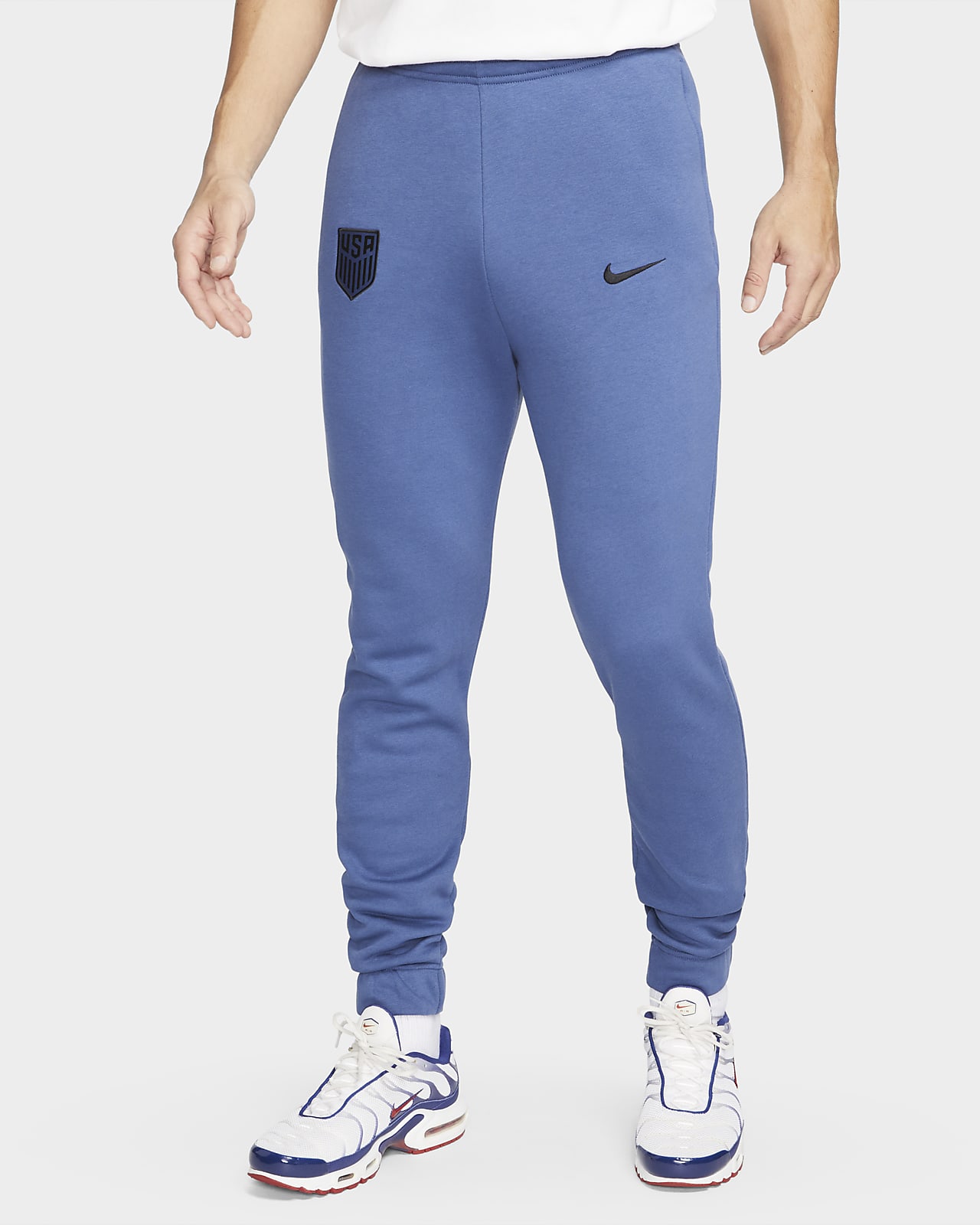 Pants de fútbol de tejido Fleece Nike para hombre de EE. UU.