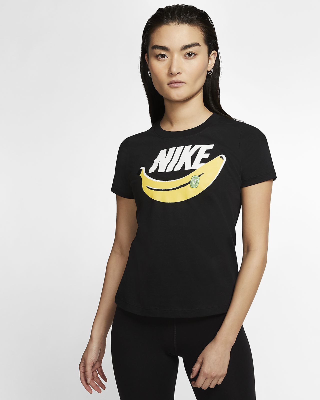 yellow nike shirt women's
