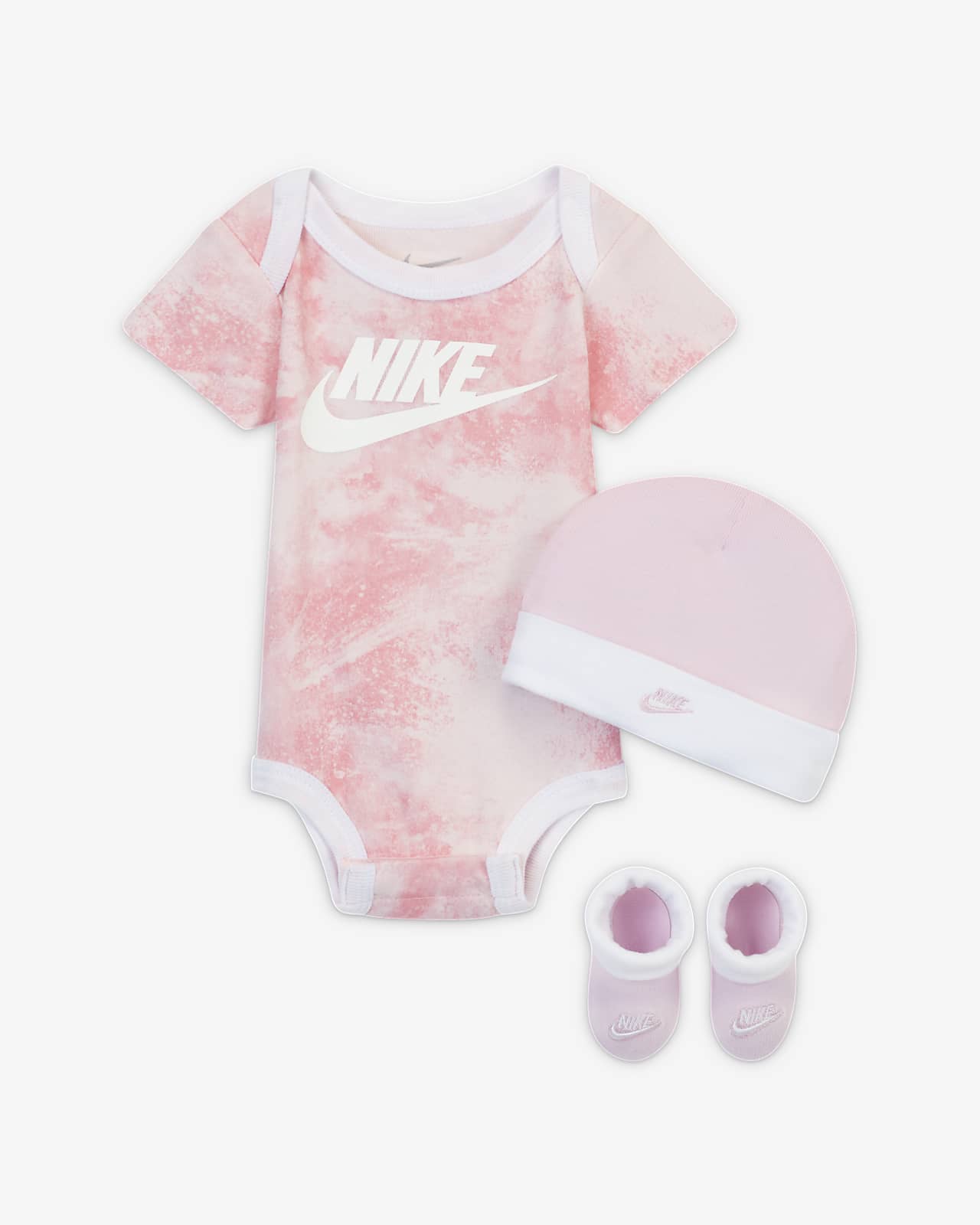 Conjunto de 3 piezas Tie-Dye para bebé Nike