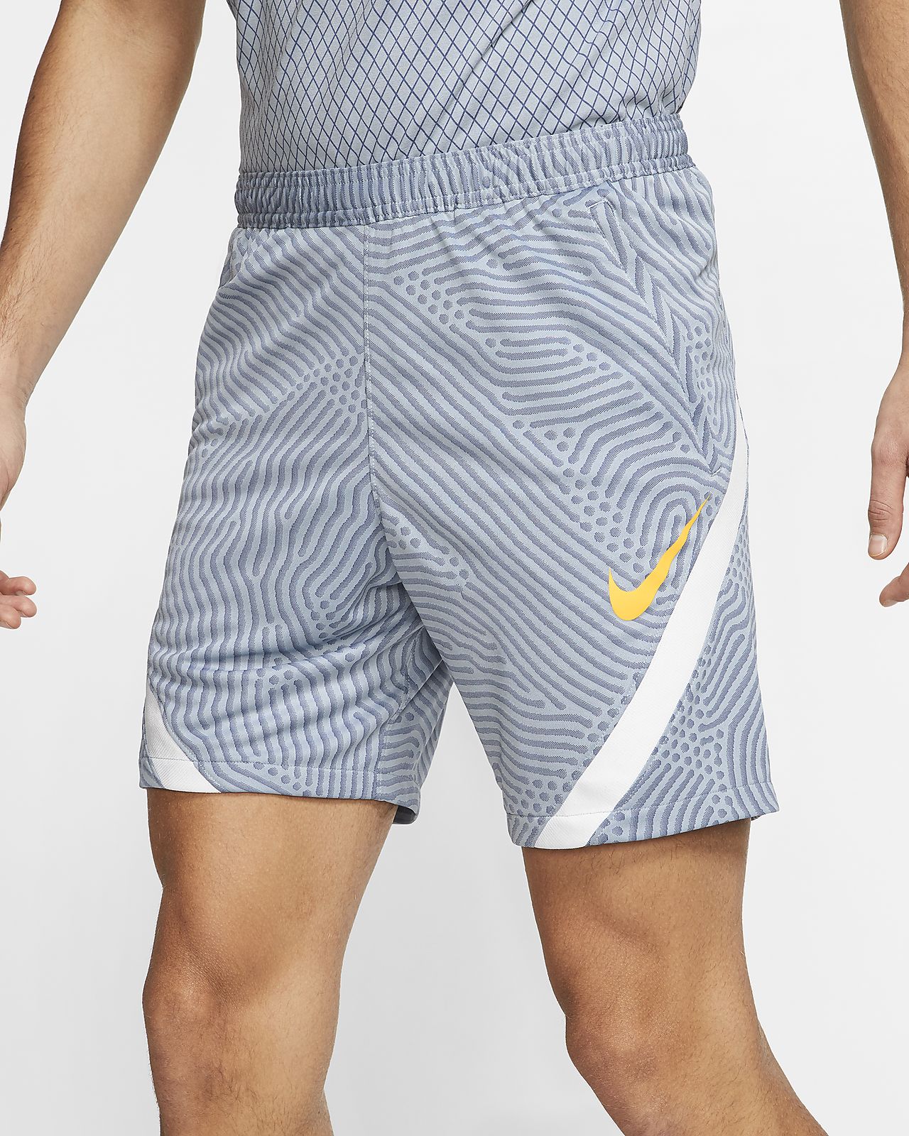 grey nike football shorts