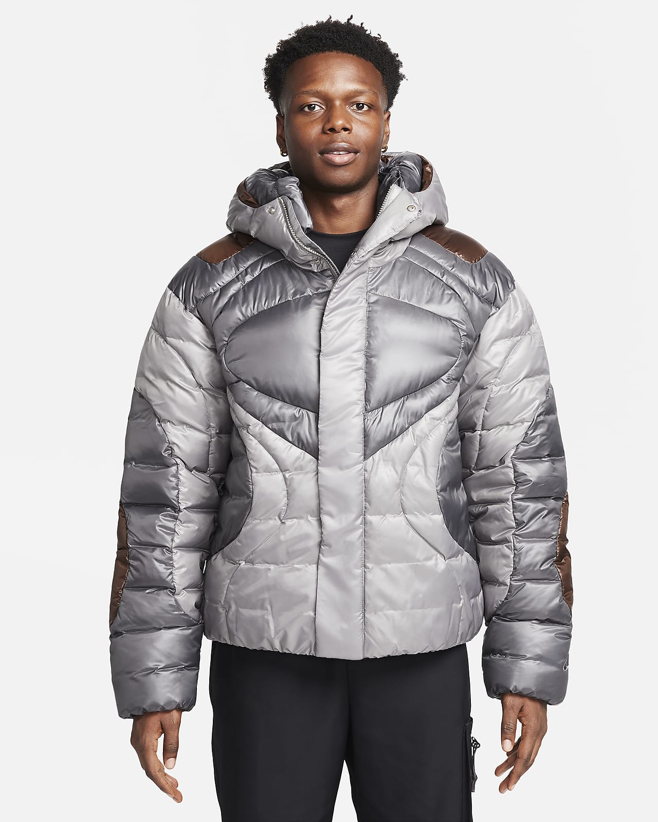 Nike Sportswear Tech Pack Therma-FIT ADV Bol Kesimli Su Tutmaz Kapüşonlu Erkek Ceketi