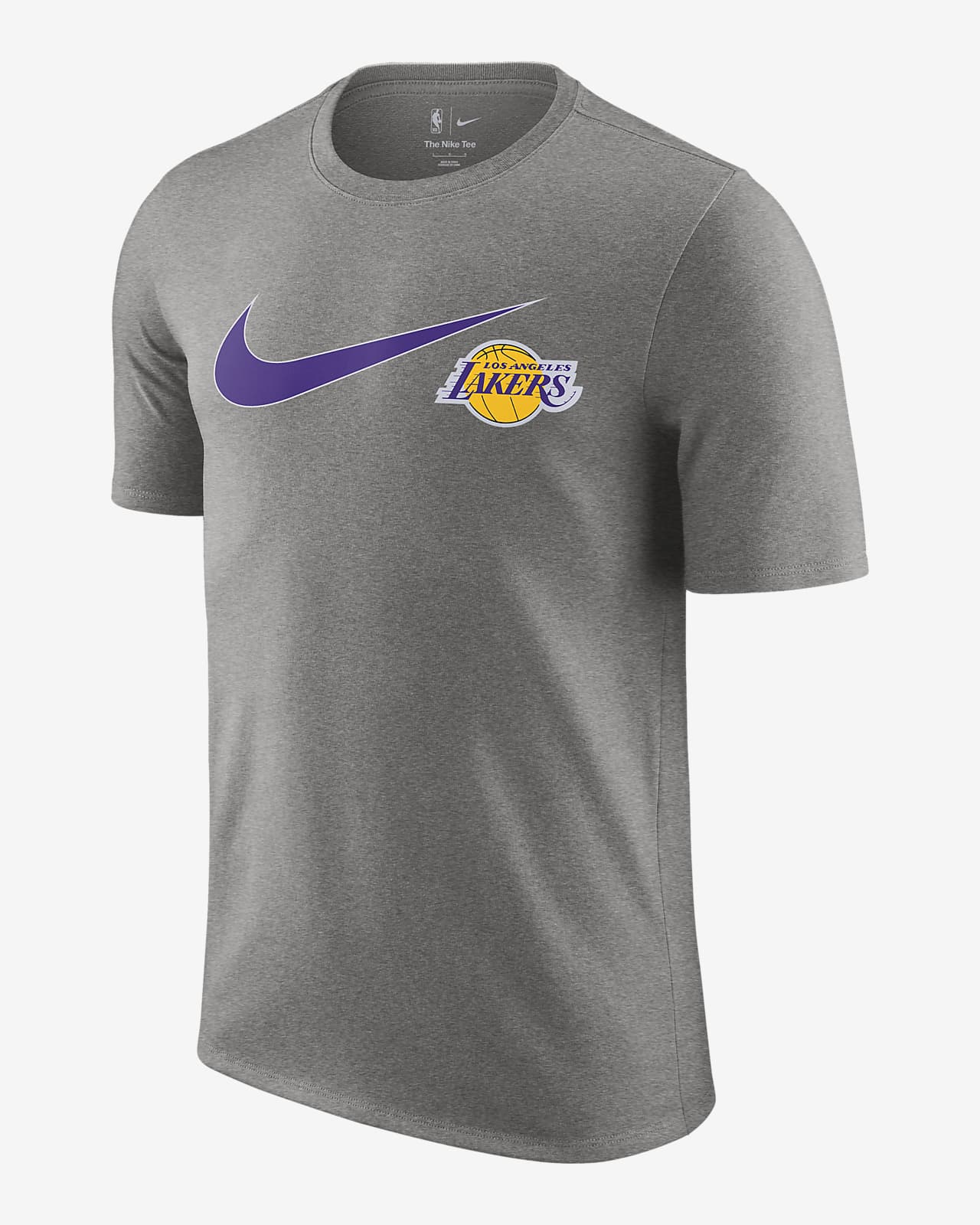 Los Angeles Lakers Swoosh Essential Men's Nike NBA T-Shirt