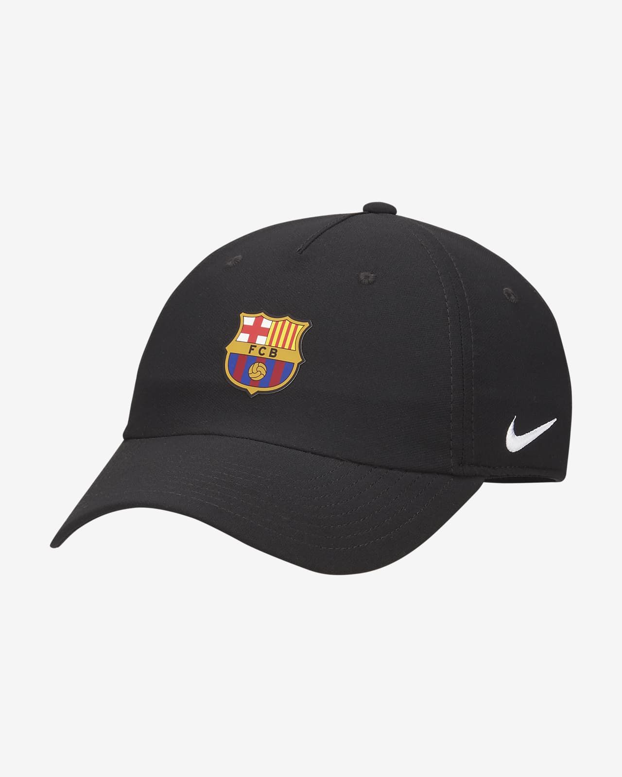 หมวกแก๊ปฟุตบอลไร้โครง Nike Dri-FIT FC Barcelona Club