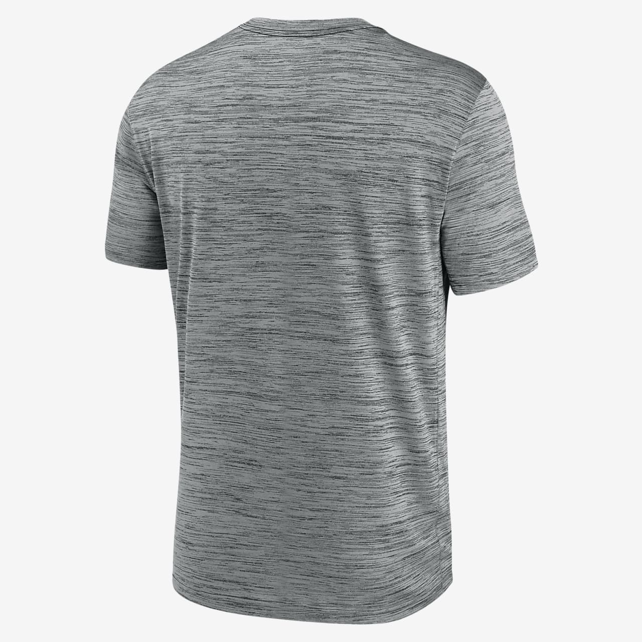 Nike Men's Buffalo Bills Sideline Velocity T-Shirt - Grey - L Each