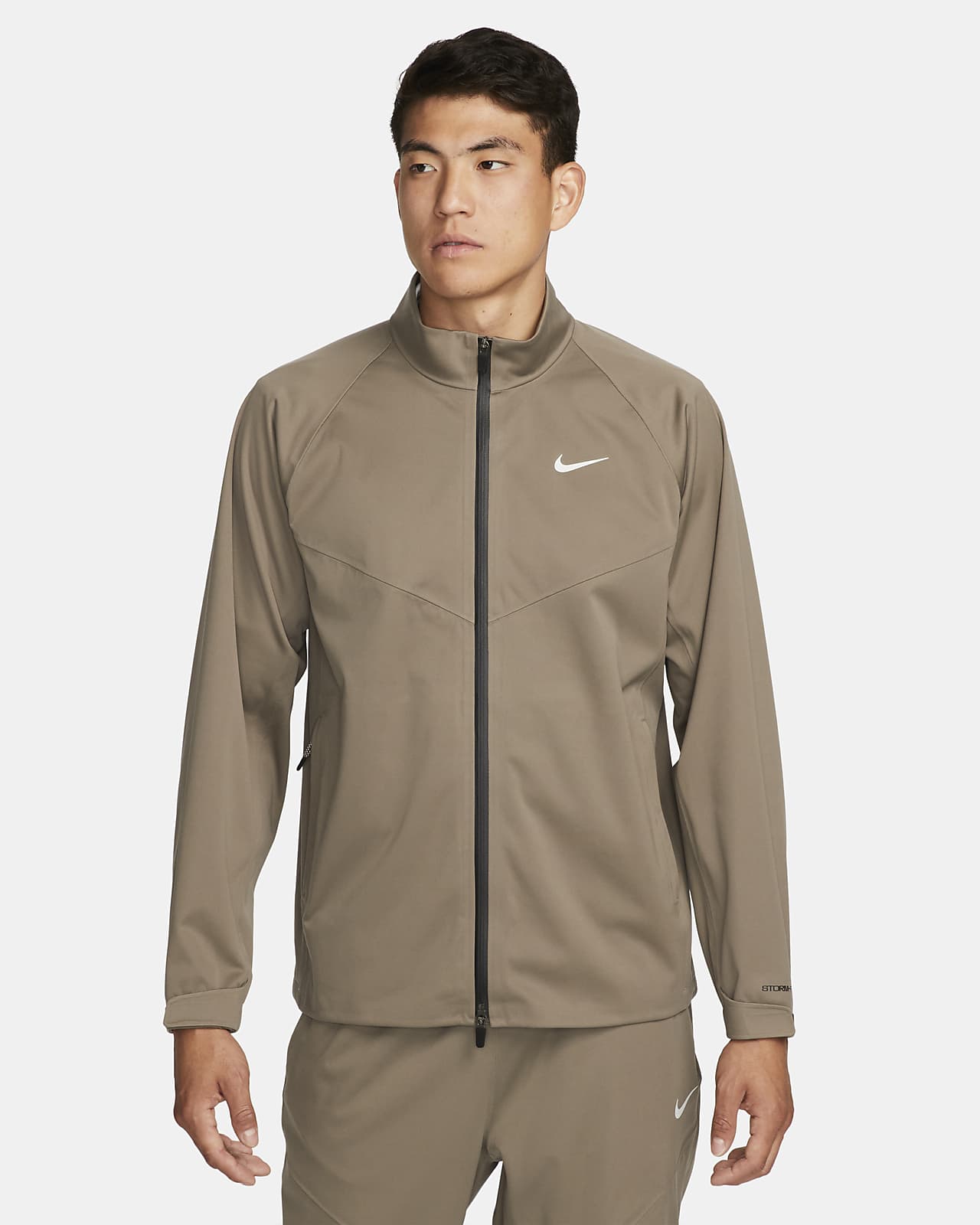 Nike Storm-FIT ADV Tam Boy Fermuarlı Erkek Golf Ceketi