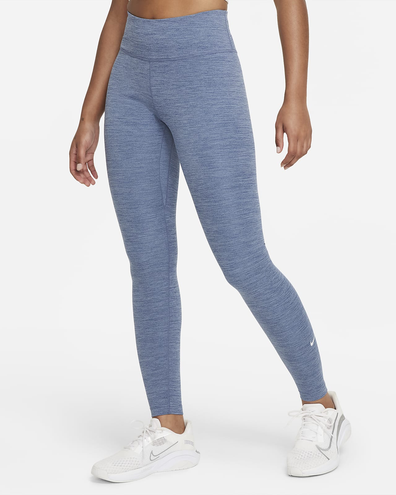 Nike Dri-FIT One leggings med mellomhøyt liv til dame