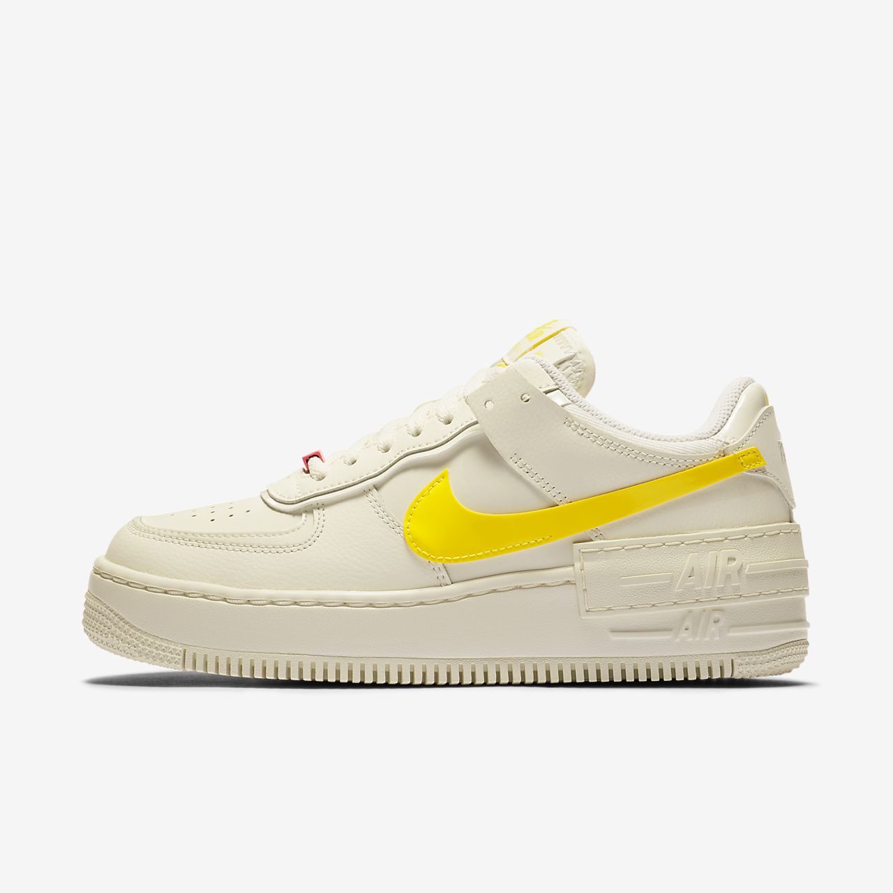 air force 1 yellow and pink