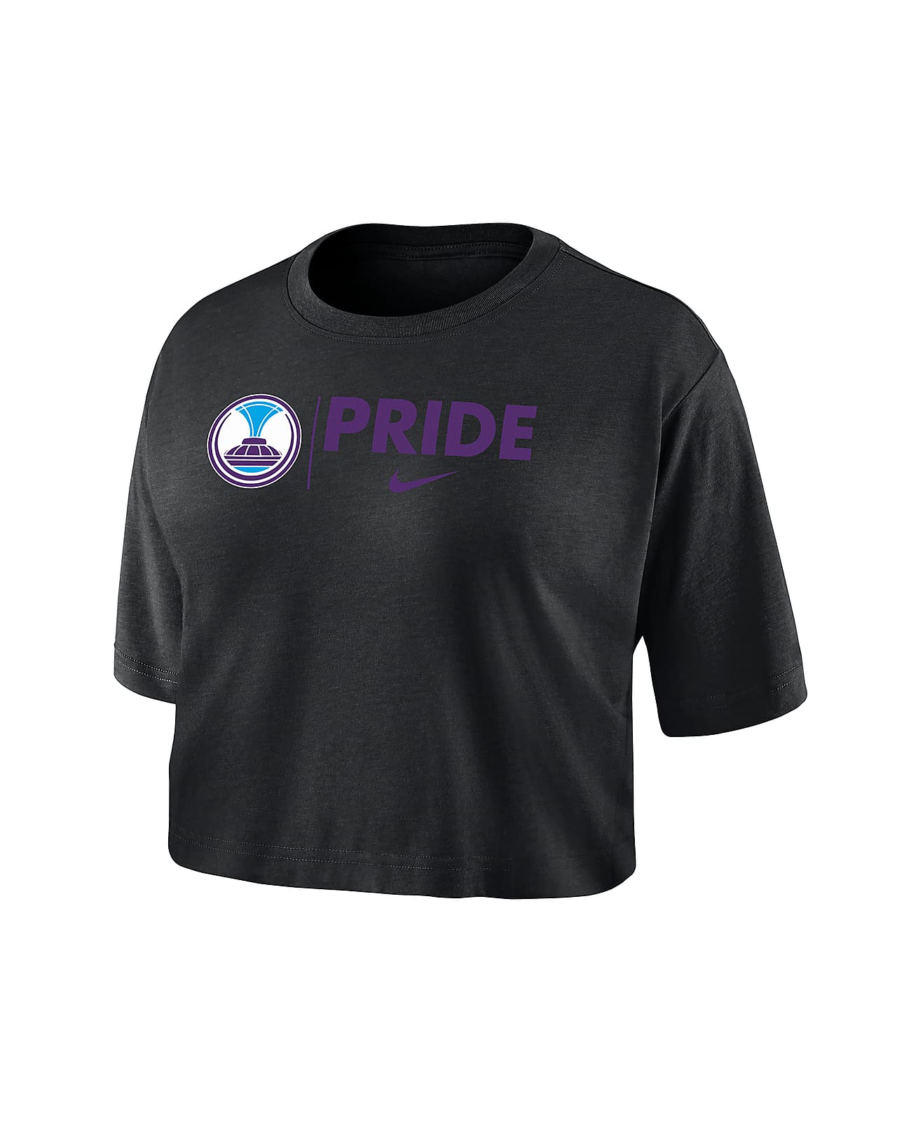 Orlando Pride Women's Nike Dri-FIT Soccer Cropped T-Shirt