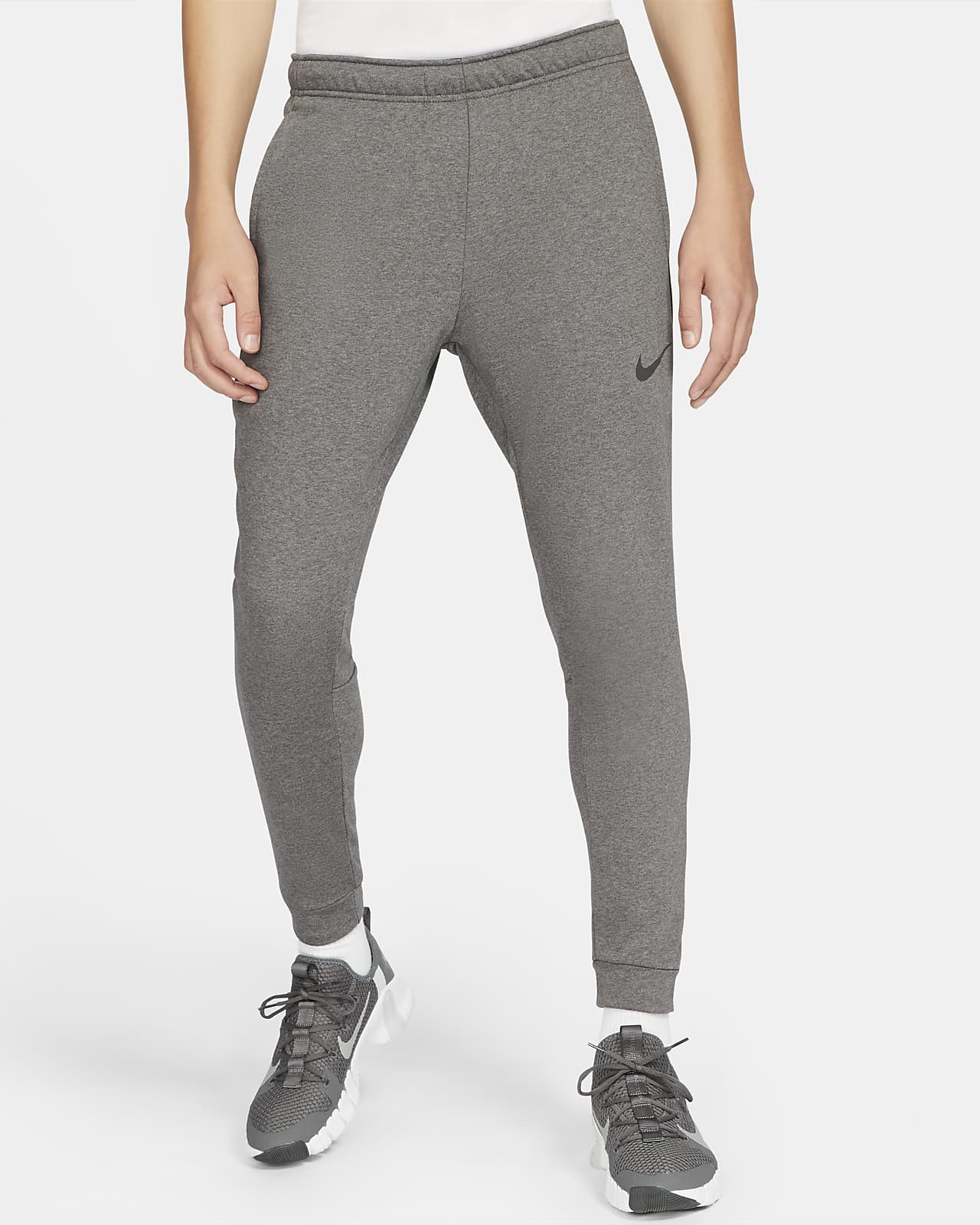 Ανδρικό παντελόνι φλις fitness Dri-FIT που στενεύει προς τα κάτω Nike Dry