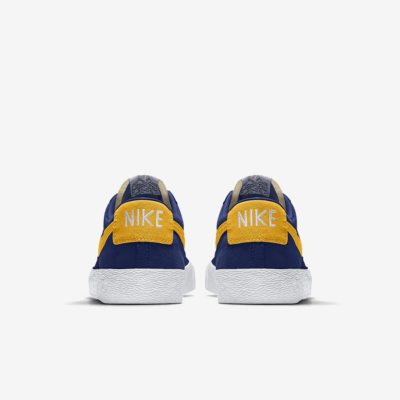 nike blazer low orange