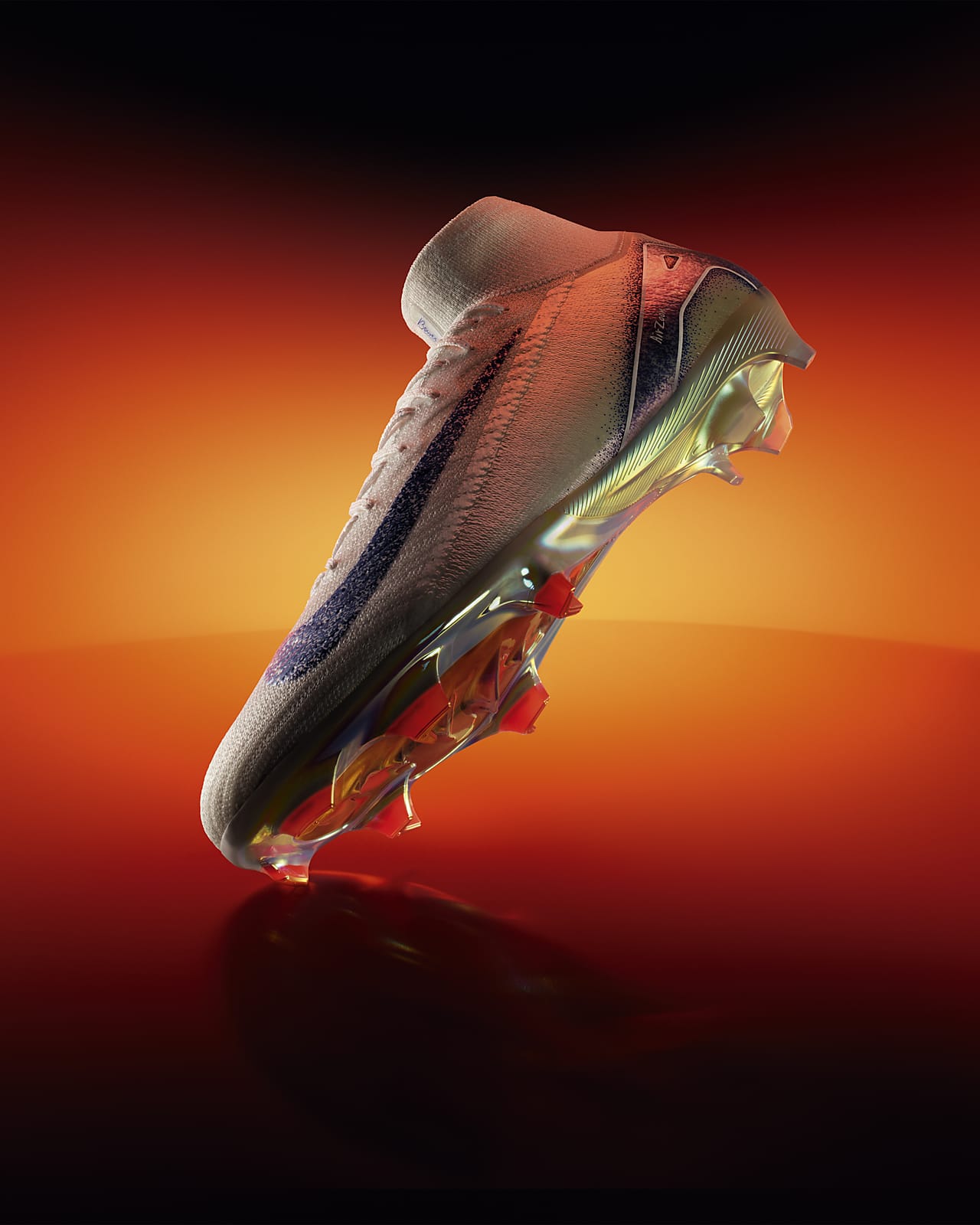 รองเท้าสตั๊ดฟุตบอลหุ้มข้อสูง FG Nike Mercurial Superfly 10 Elite Blueprint