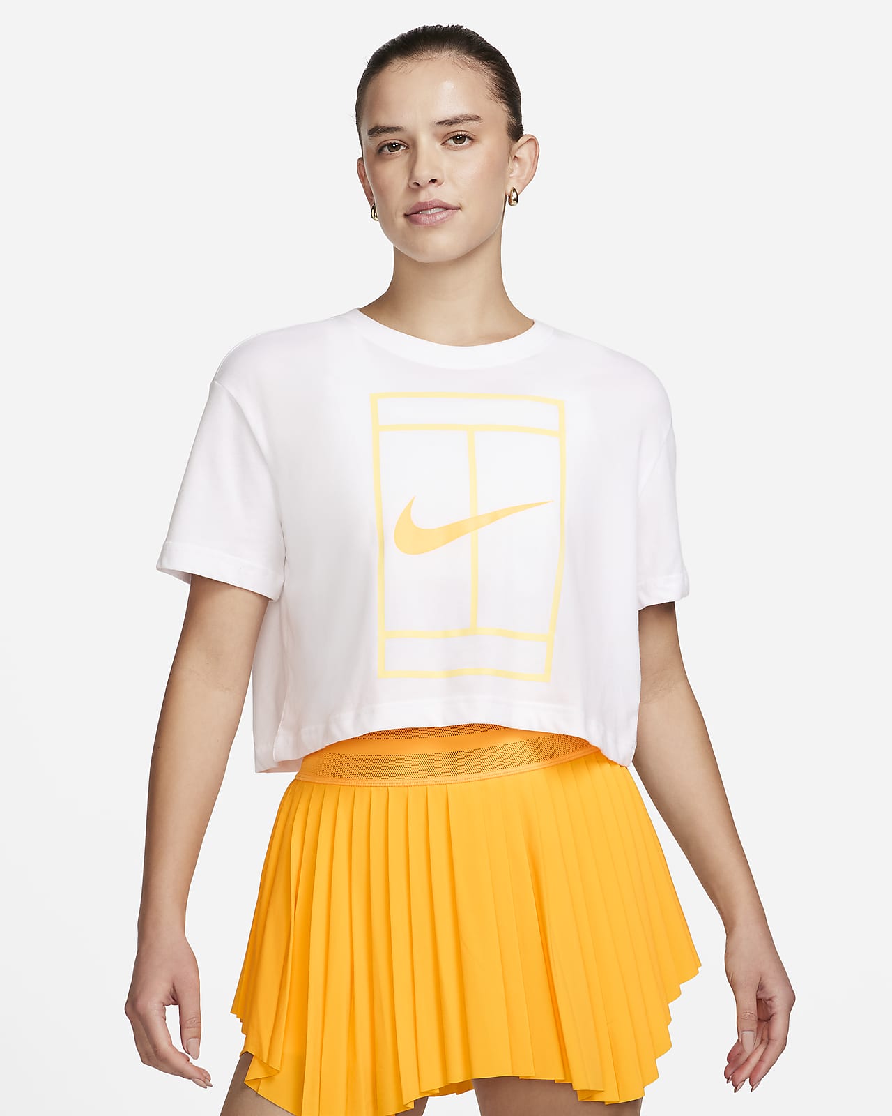 Nike Heritage Women's Dri-FIT Short-Sleeve Cropped Top